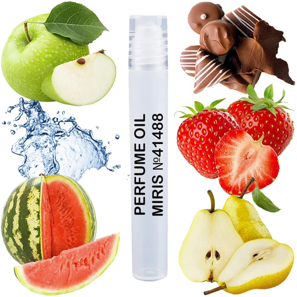 MIRIS Perfume Oil No. 41488, Inspired by Sorbetto Rosso, Long-Lasting Women Roll-On, Rollerball 0.34 Fl Oz / 10 ml
