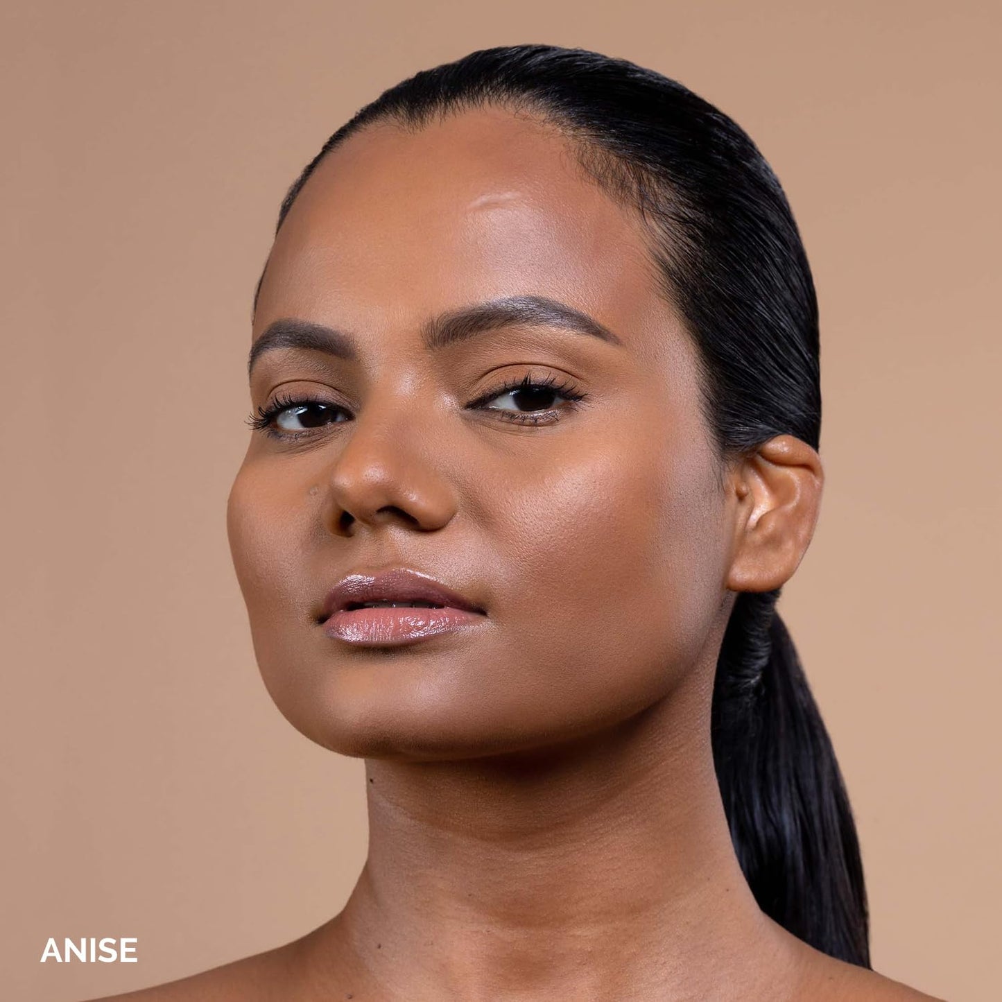 OFIR Skin Satin Medium Coverage Foundation | Buildable, Non-Creasing Finish | Vegan, Cruelty-Free, Paraben-Free Makeup | Blue Light Protection | 1 FL OZ (Anise - Medium Deep Warm)