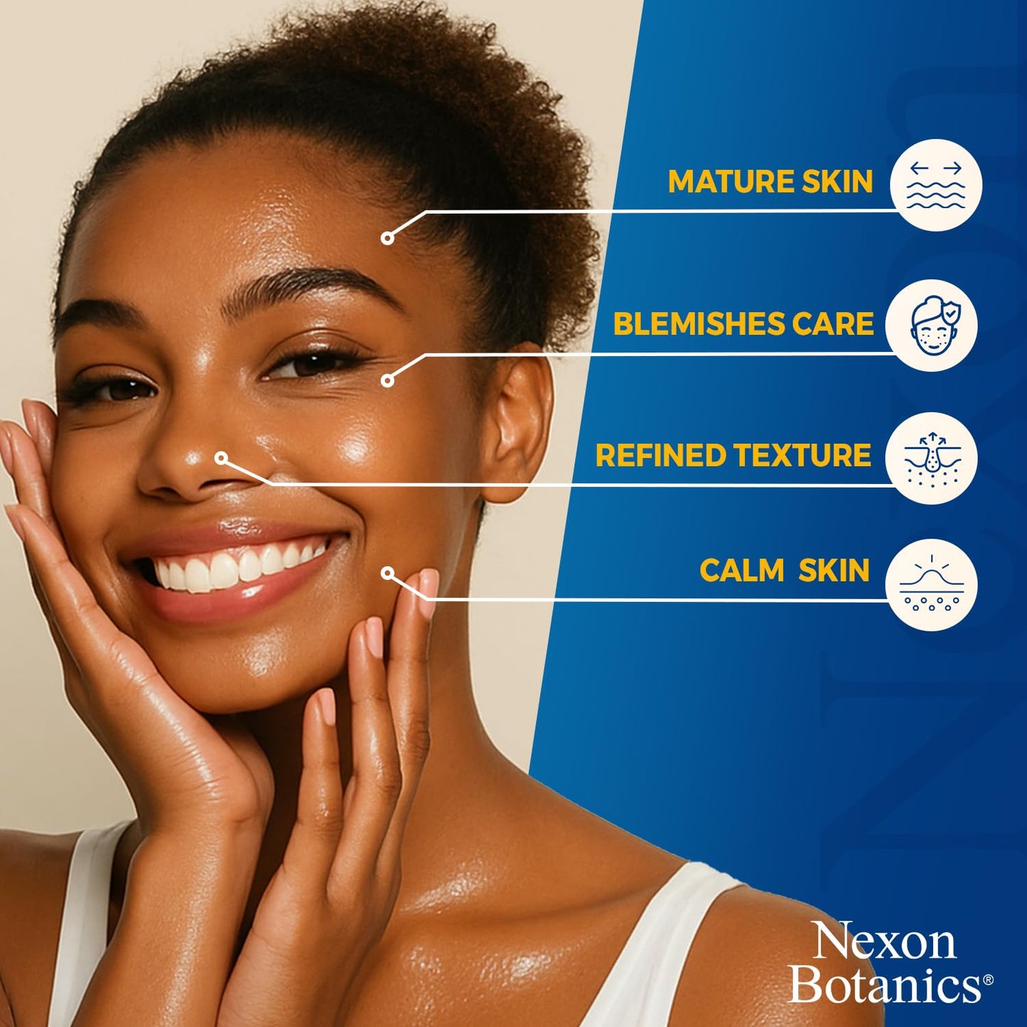 Pure Vitamin E Oil 30,000 IU, 8 fl oz - Cold-Pressed, Hexane Free, Natural Moisturizer for Skin & Face - Supports Scar & Stretch Mark Care by Nexon Botanics