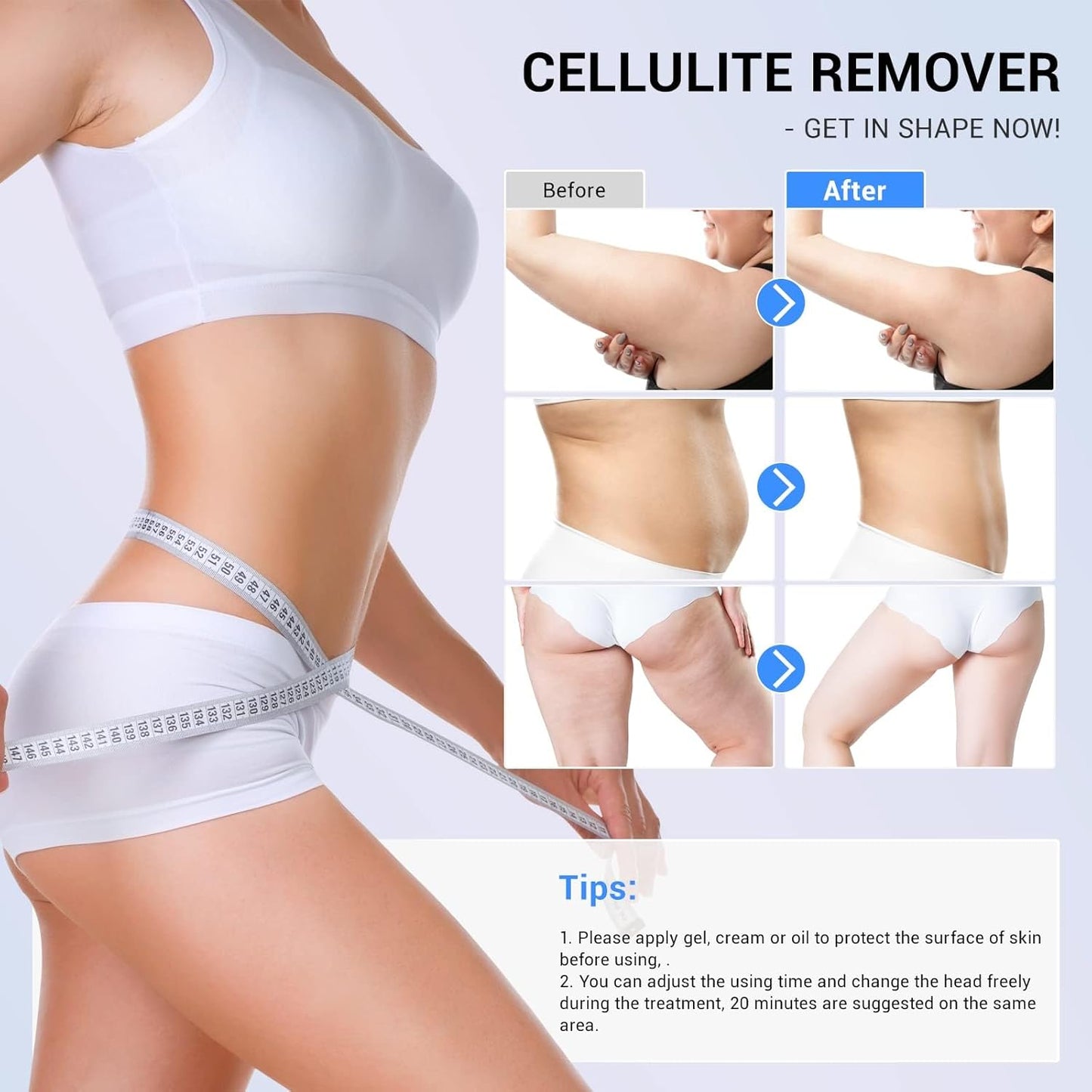 Improvement in The Appearance of Cellulite Device Cellulite Massager Radio Frequency, Home Use