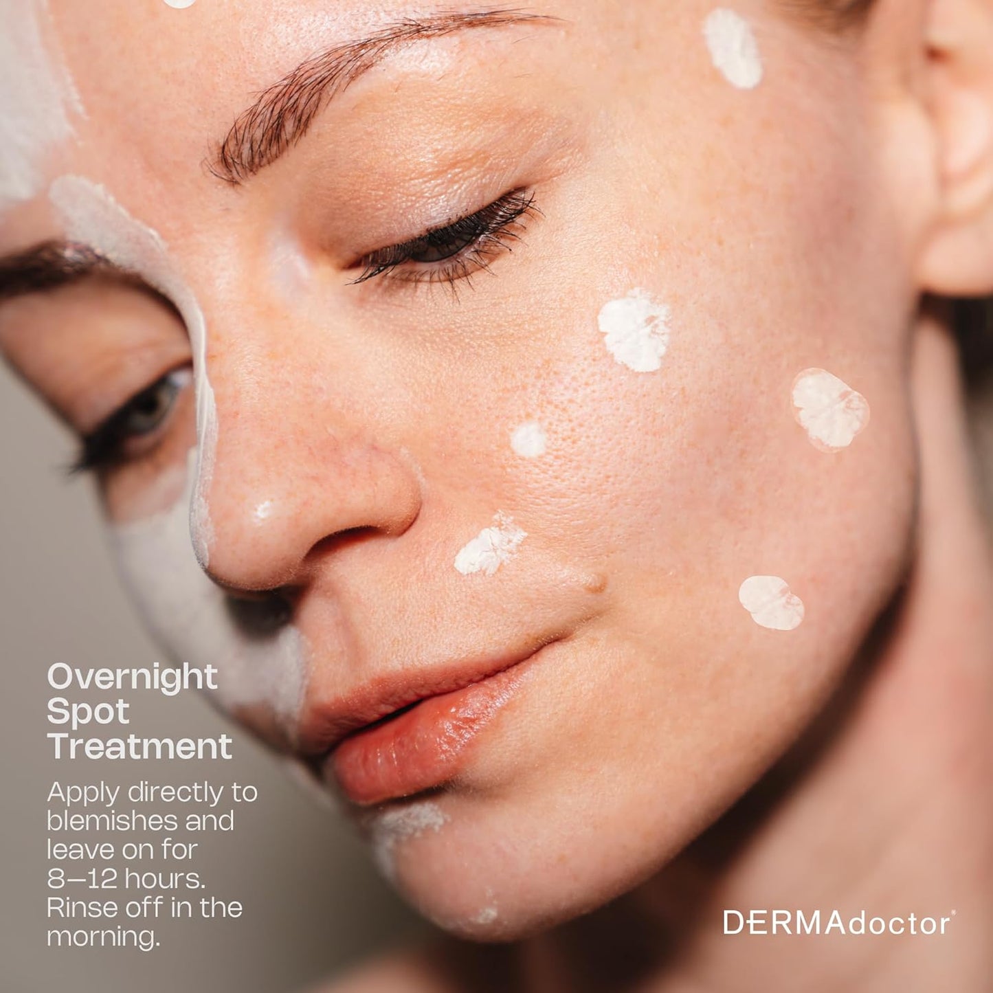 DERMAdoctor Sulfur Acne Treatment - Clay Mask & Acne Spot Treatment | Face Mask Blackhead Remover - Bentonite Clay Detox | Non-Irritating Non-Drying Calming & Soothing with Natural Exfoliants - 2.3 Oz