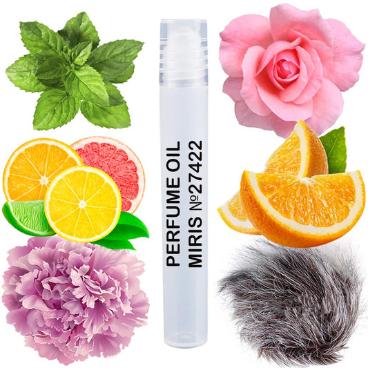 MIRIS Perfume Oil No. 27422, Inspired by Miss Blooming Bouquet, Long-Lasting Women Roll-On, Rollerball 0.34 Fl Oz / 10 ml
