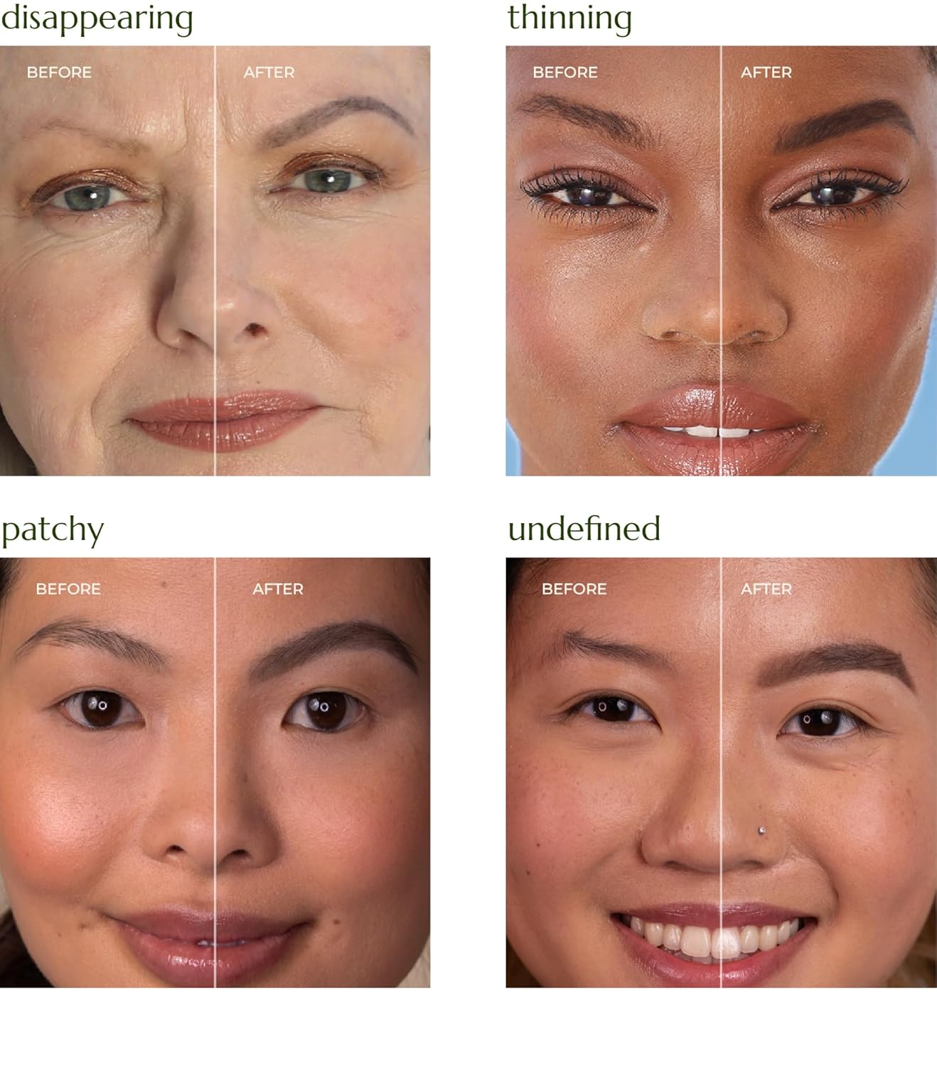 Chella Eyebrow Pencil – Easy-to-Use Brow Definer for Shaping, Filling & Blending – Long-Wear Ebony Eyebrow Pencils for Women with Precise Tip (Ebony)