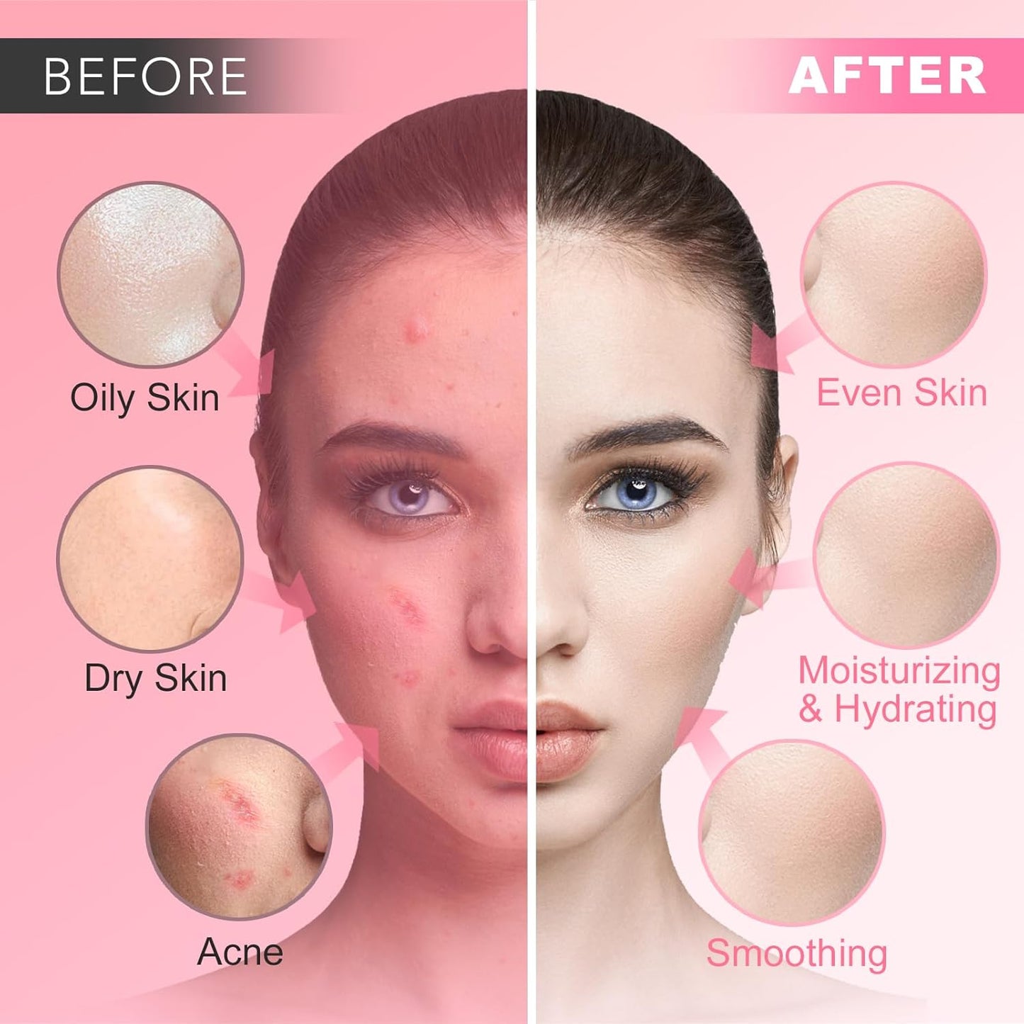 Jelly Mask for Facials Professional, Hydrating & Moisturizing Peel-Off Natural Gel Face Mask SkinCare, Professional Spa Use Jelly Face Masks, Deep Hydration & Glow 23 Fl Oz (6 Jar)