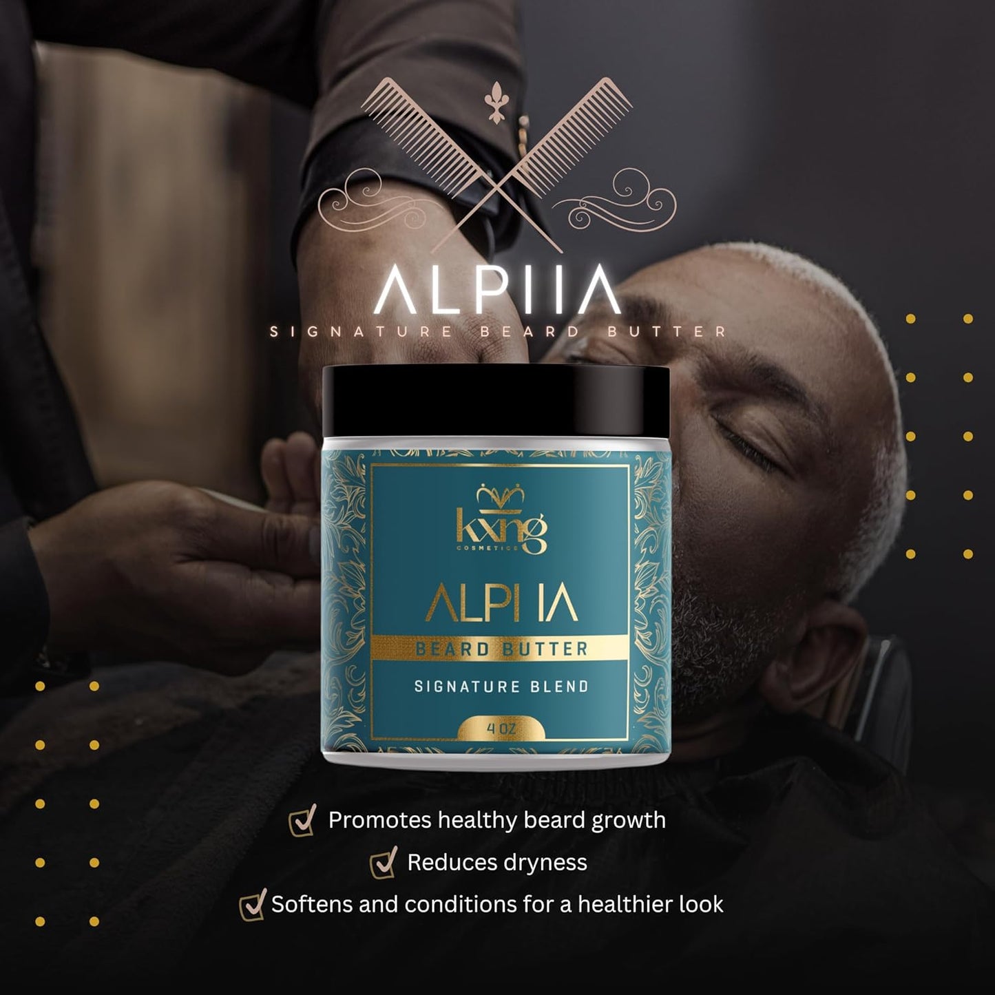 KXNG Cosmetics, Body Butter, Organic Skin Care for Men and Women, Body Moisturizer Lotions and Creams, Raw Shea Butter, Cocoa Butter, Mango, Coconut Oil, Hand, Foot, All Skin Types (Men's Care Pack)