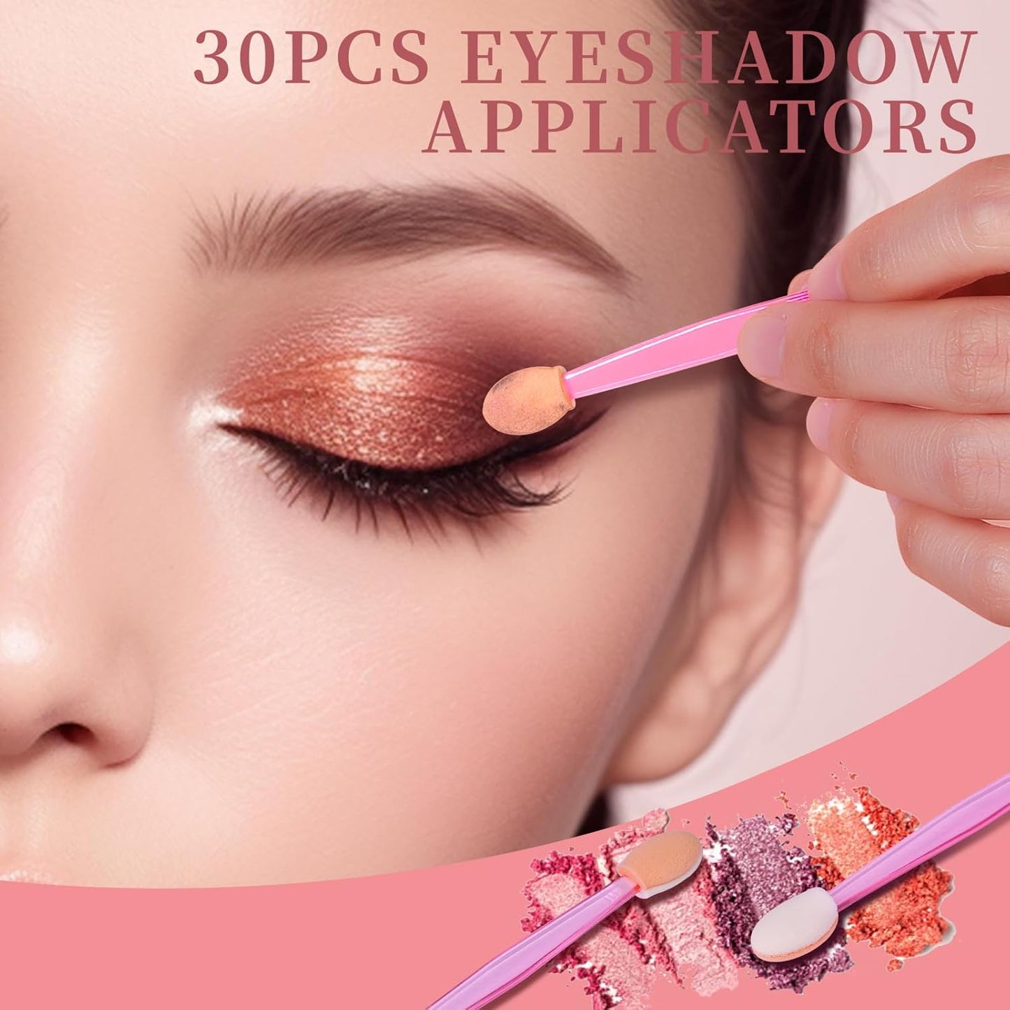 Teenitor 310PCS makeup artist kit essentials, Disposable Makeup Applicators, Marcara Wands Lip Applicators Disposable,Microswabs, Eyeshadow Applicators, Artist Supplies for Makeup with Storage Box