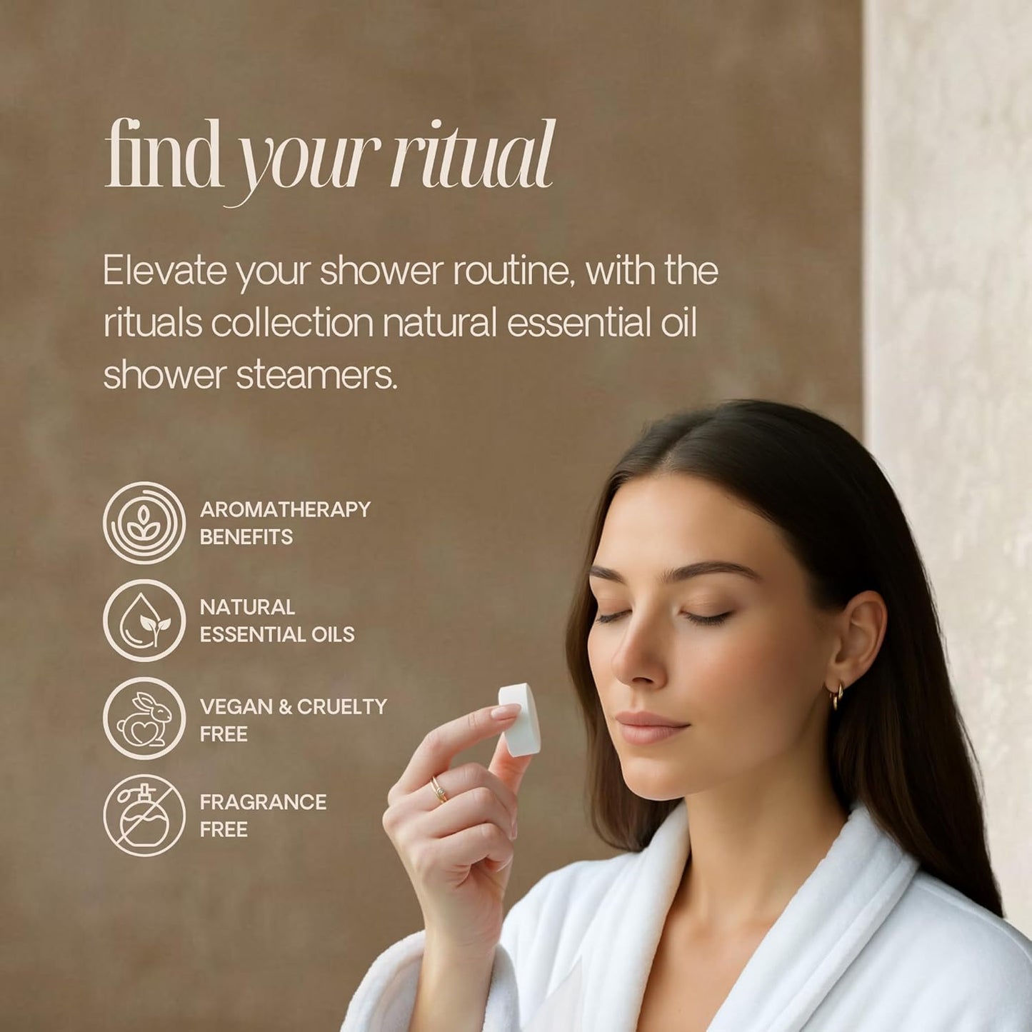 Shower Steamers Aromatherapy 6 Pack - Made in USA with Natural Essential Oils for Christmas Stocking Stuffers, Birthday Gifts for Women and Men, White Elephant - Self Care Variety Pack