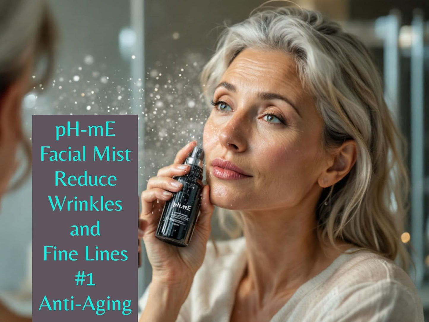 Hydrating Cleaning Face Mist, Copper Rose, Pure, Natural, Organic Ingredients Helps your Skin Reduce Wrinkles, Fine Lines, Inflammation, Acne, for Clear Beautiful Skin (2oz)