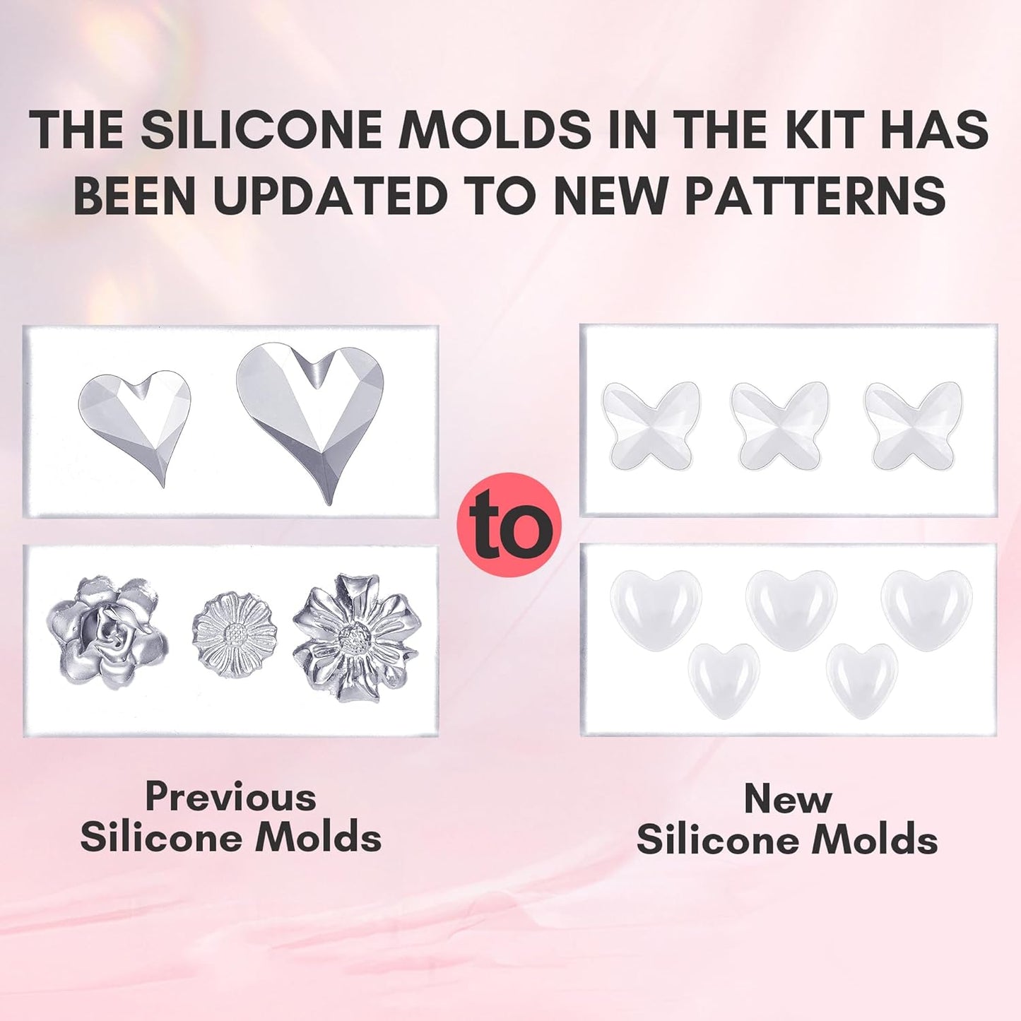 Makartt 3D Nail Gel Art: 3D Sculpting Gel Carving DIY Manicure,Solid Gels Builder for Nails Starter Kit, Clear Nude Pink 4 Colors for Extension, Molding Hard Gels with Silicone Molds Sculpture Brush