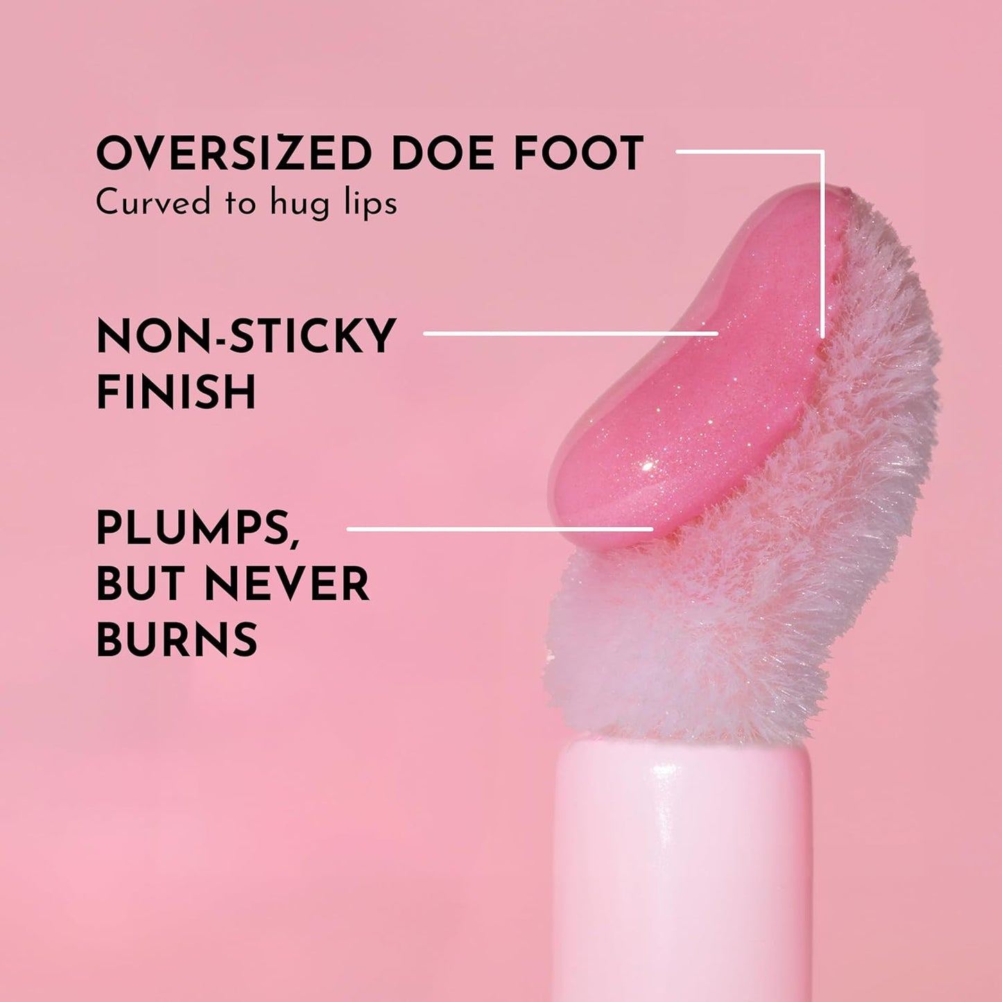 Lawless Forget the Filler Lip Plumping Line Smoothing Gloss - Daisy Girl - Premium Volumizing Lip Gloss with Natural Ingredients Designed to Plump, Firm, and Hydrate Lips 0.11 oz