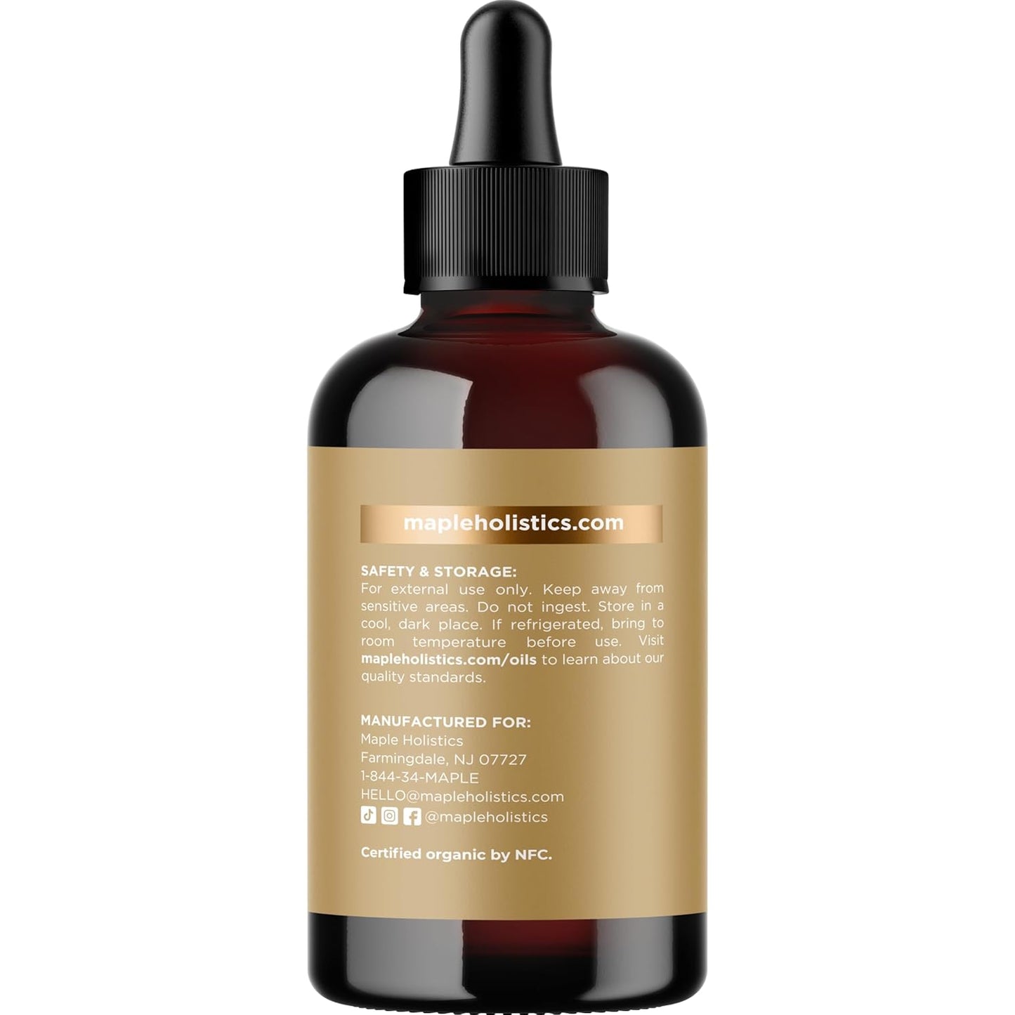 Organic Jojoba Oil Cold Pressed Unrefined - 100% Pure Organic Certified Oil for Skin Hair & Nails - Organic Skin Care & Natural Beauty DIY Carrier Oil - Dermatologist Tested & Non GMO (4 Fl Oz)