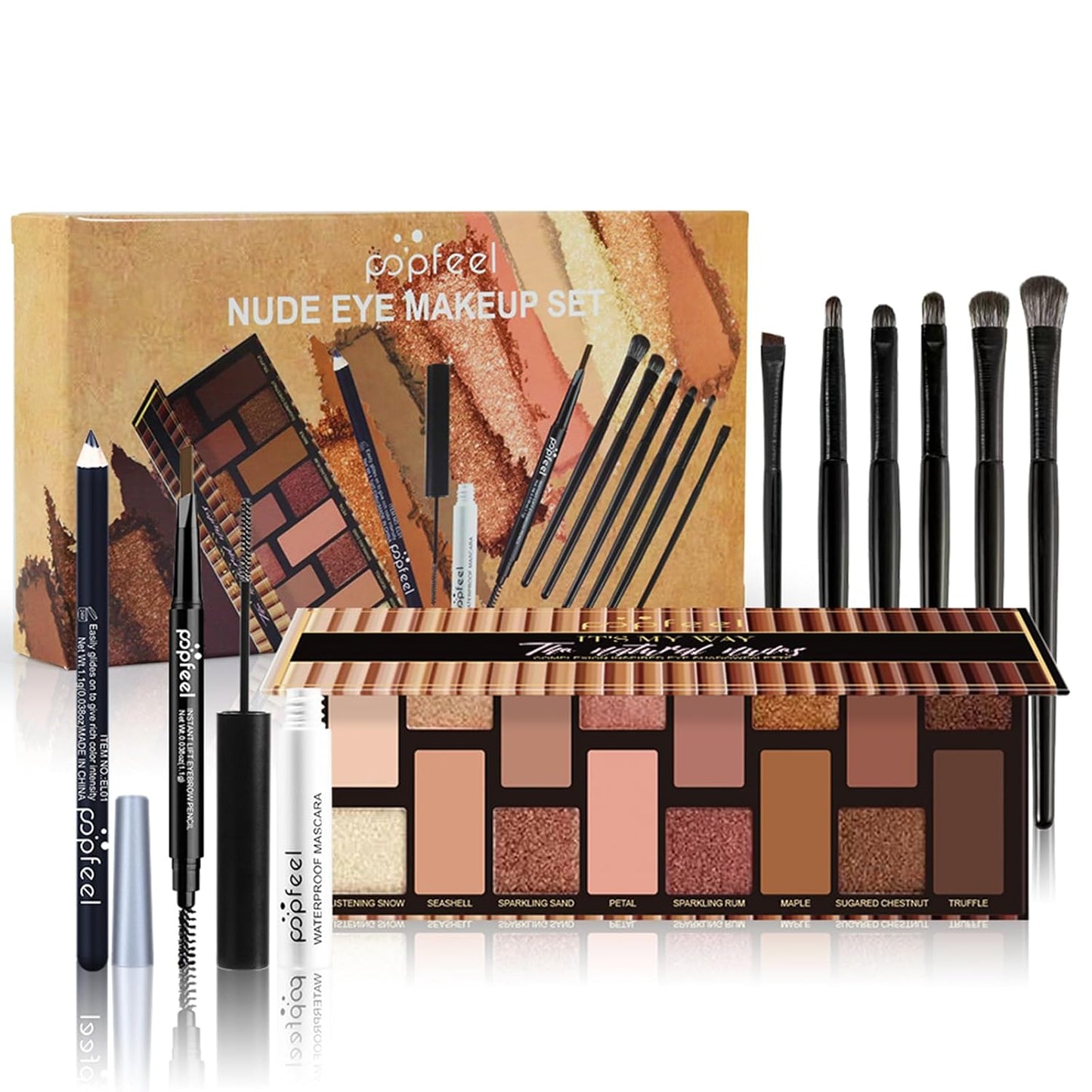 Makeup Kit for Women, All in One Makeup Gift Set for Women and Teen Girl, Full Makeup Kit with Eyeshadow Palette Mascara Eyeliner Pencil Eye Shadow Brush