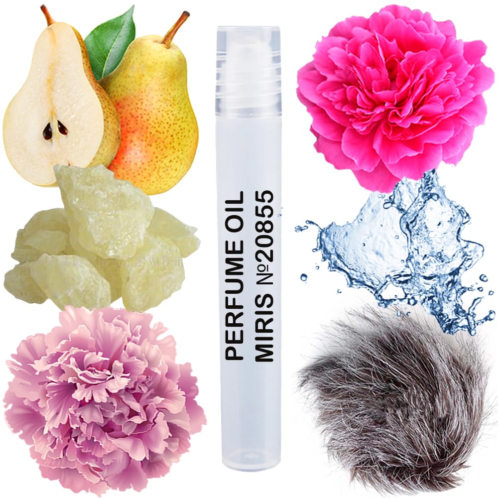 MIRIS Perfume Oil No. 20855, Inspired by Cool Water Sea Rose, Long-Lasting Women Roll-On, Rollerball 0.34 Fl Oz / 10 ml