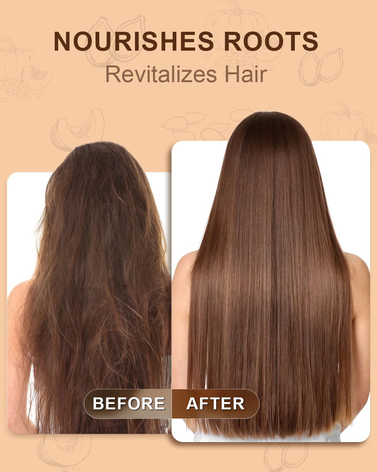 Yoken Cold-Pressed Pumpkin Seed Oil for Hair, Glass Bottle, 100% Pure & Natural Carrier, Massage Oils, Unrefined, 16 Fl Oz with Pump, Pumpkin Oil for Skin, Face, Nails, Body Moisturizer, Hexane-Free