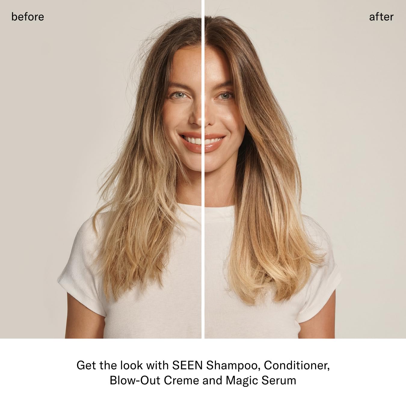 SEEN Magic Serum, Fragrance Free - Non-Comedogenic & Sulfate-Free Hair Serum- Anti Frizz- Dermatologist-Developed - Safe for Sensitive, Eczema & Acne Prone Skin