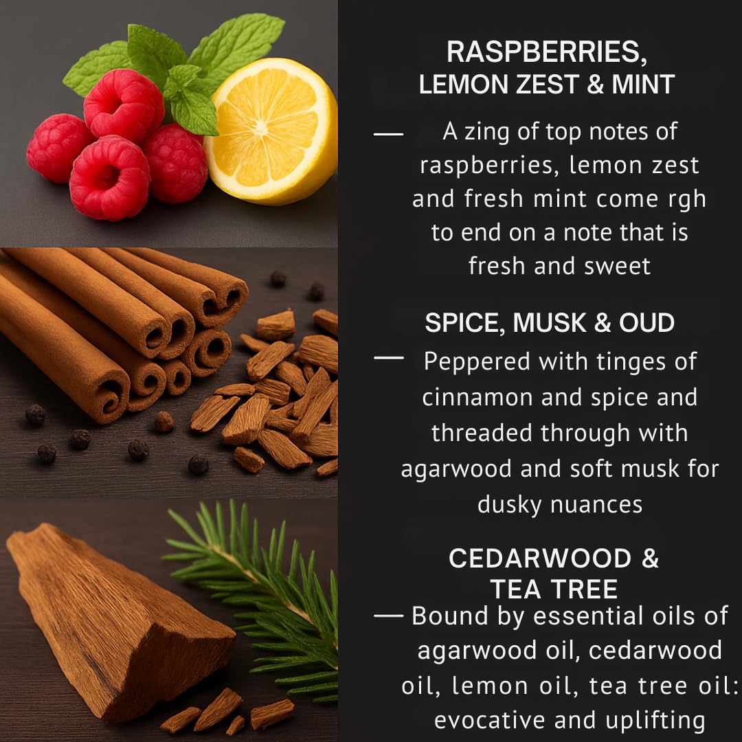 Gold Oud Beard Balm for Men – Rich Earthy Scented Beard Butter with Natural Oils – Hydrates, Softens & Fights Beardruff – Premium Skincare & Grooming for Beards – 50g