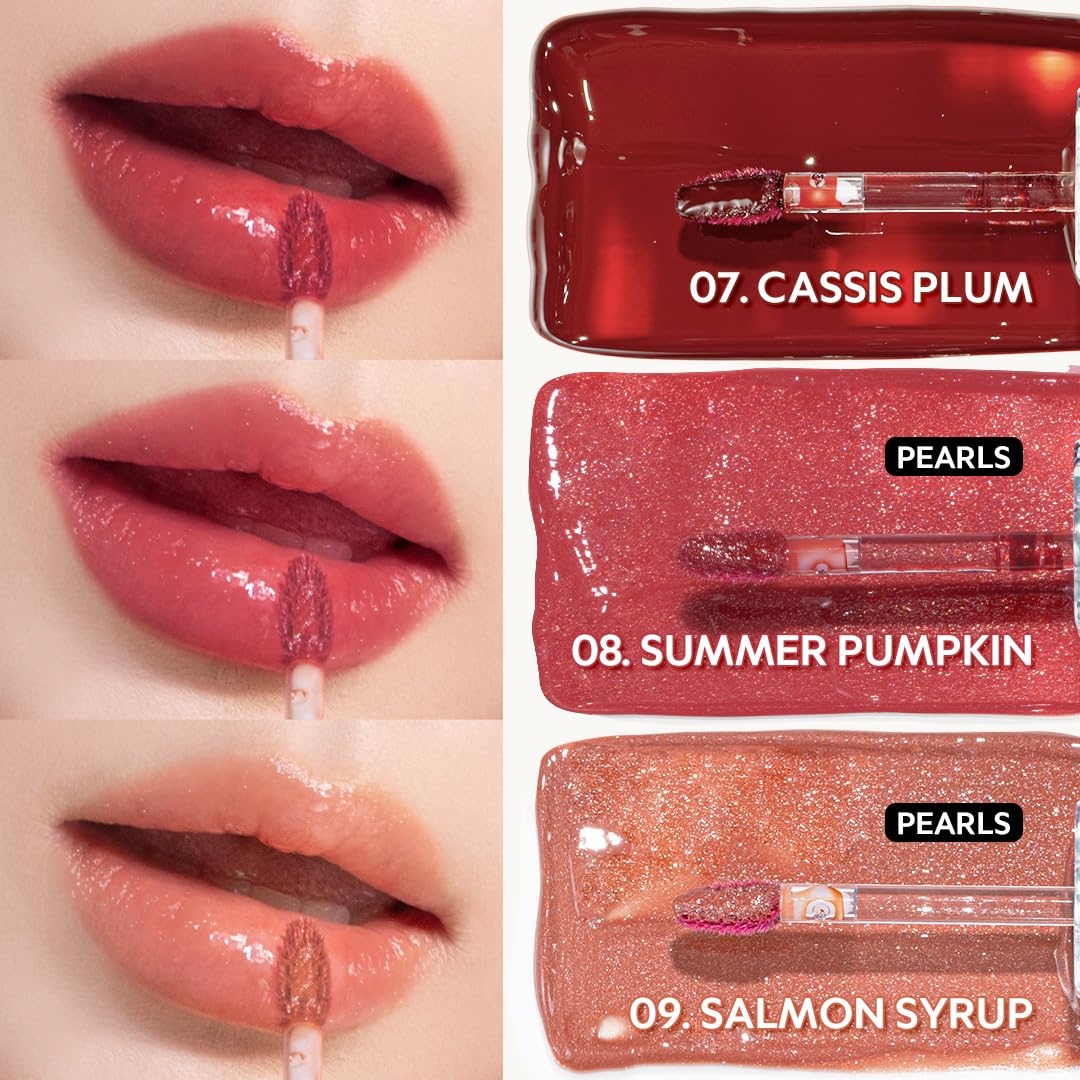 TIRTIR Waterism Tinted Lip Gloss #01 Mauve Rose, 0.14 Fl Oz – Kiss Ready Lipgloss, 12H Long Lasting Non Sticky Natural Tinted Glow Korean Multiuse Cheek and Lip Tint for Women gift