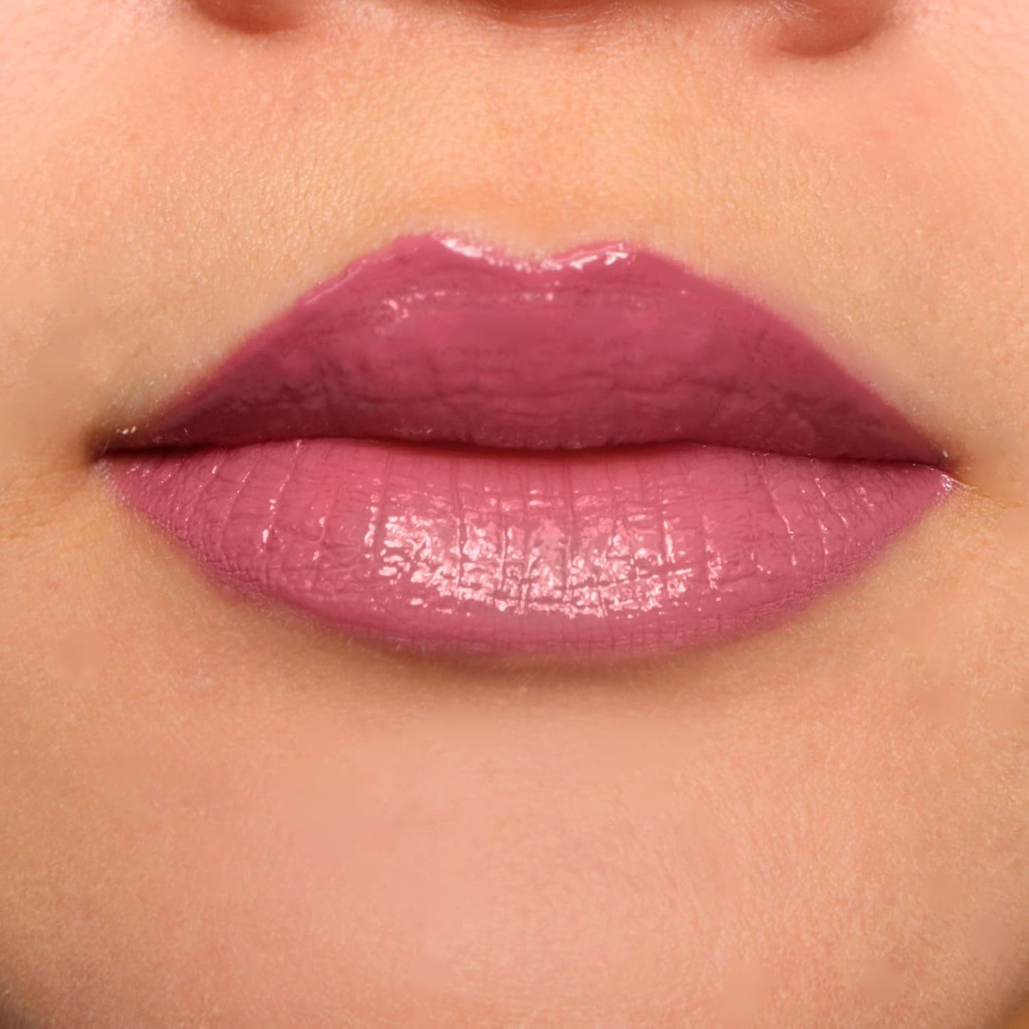 pūrlisse Dew Moisturizing Lip Gloss - Hydrating & Non-Sticky Long Lasting Lip Gloss - Enriched with Bakuchiol, Mango Seed Butter & Avocado Oil to Soften & Smooth - Mauve Berry (0.25 oz)