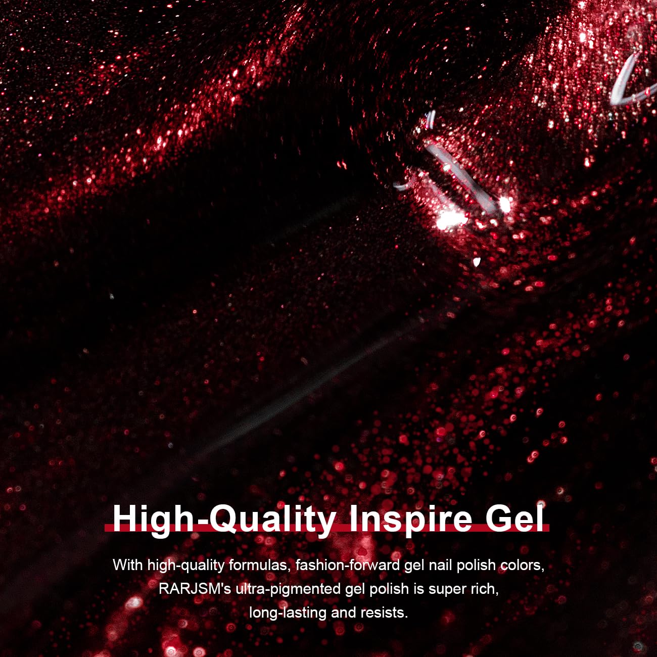 RARJSM Burgundy Cat Eye Gel Nail Polish Diamond Dark Black Red Cateye Velvet Glitter Gel Polish 15ml Single Bottle with Magnet Stick UV LED Curing Requires Soak Off for Home Salon Christmas Manicure