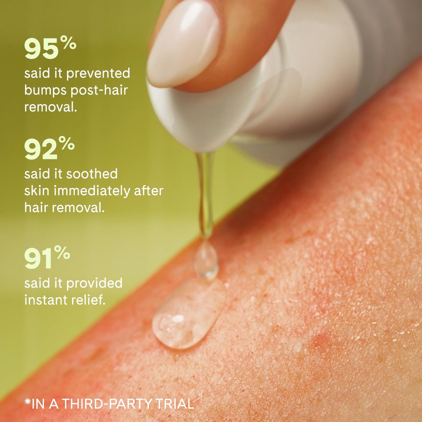 Fur Flash Repair Jelly – Hypochlorous Acid Aftercare Gel for Post-Wax, Shave, or Laser – Soothes Redness, Bumps, and Irritation Dermatologist-Tested, Fragrance-Free (2.0 fl oz / 60mL)