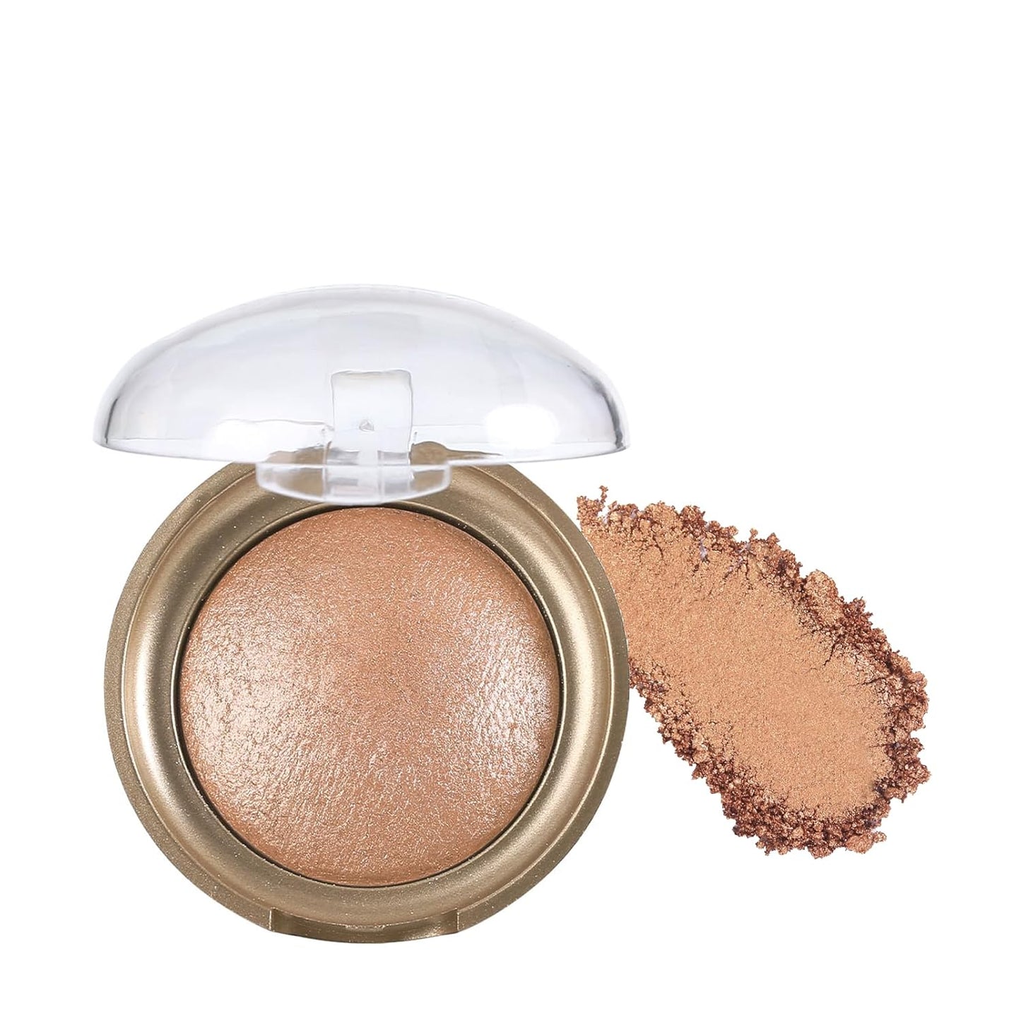 Baked Highlighter Contour Powder Sheer Pearl Shimmer Shades for Face Highlighter Makeup Brighten Up (305-Flirtini)