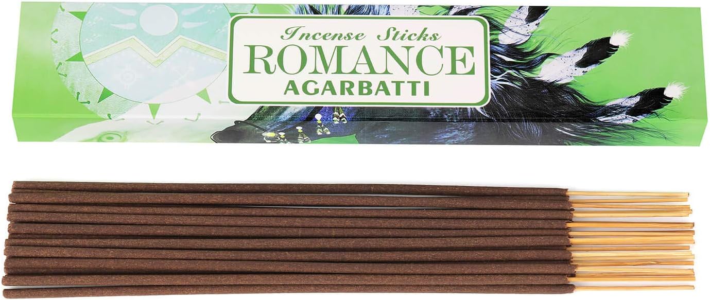 Mosfantal Premium Hand Dipped Incense Sticks - Cinnamon, Jasmine, Lavender, Sandalwood, Ocean, Romance Variety Gift Pack (240Gram)