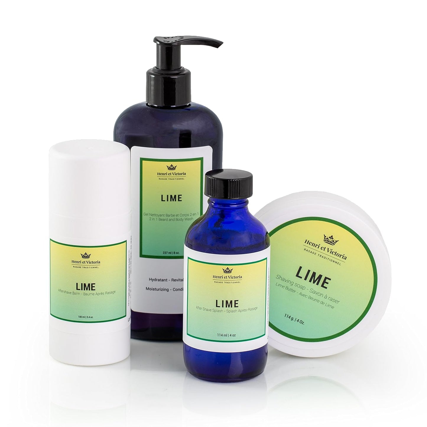 Lime Beard Wash Body Wash For Men Hand Made | Moisturizing and soothing | 8oz