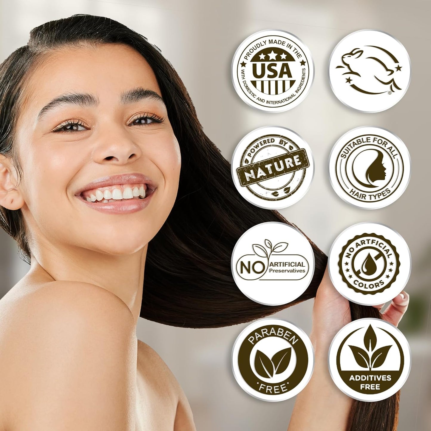 GuruNanda Rosemary Mint for Hair Growth with Keratin & Vitamin E Oil - Encourages Scalp, Shine & Hair Strengthening- 100% Natural, Cruelty-Free, 8oz