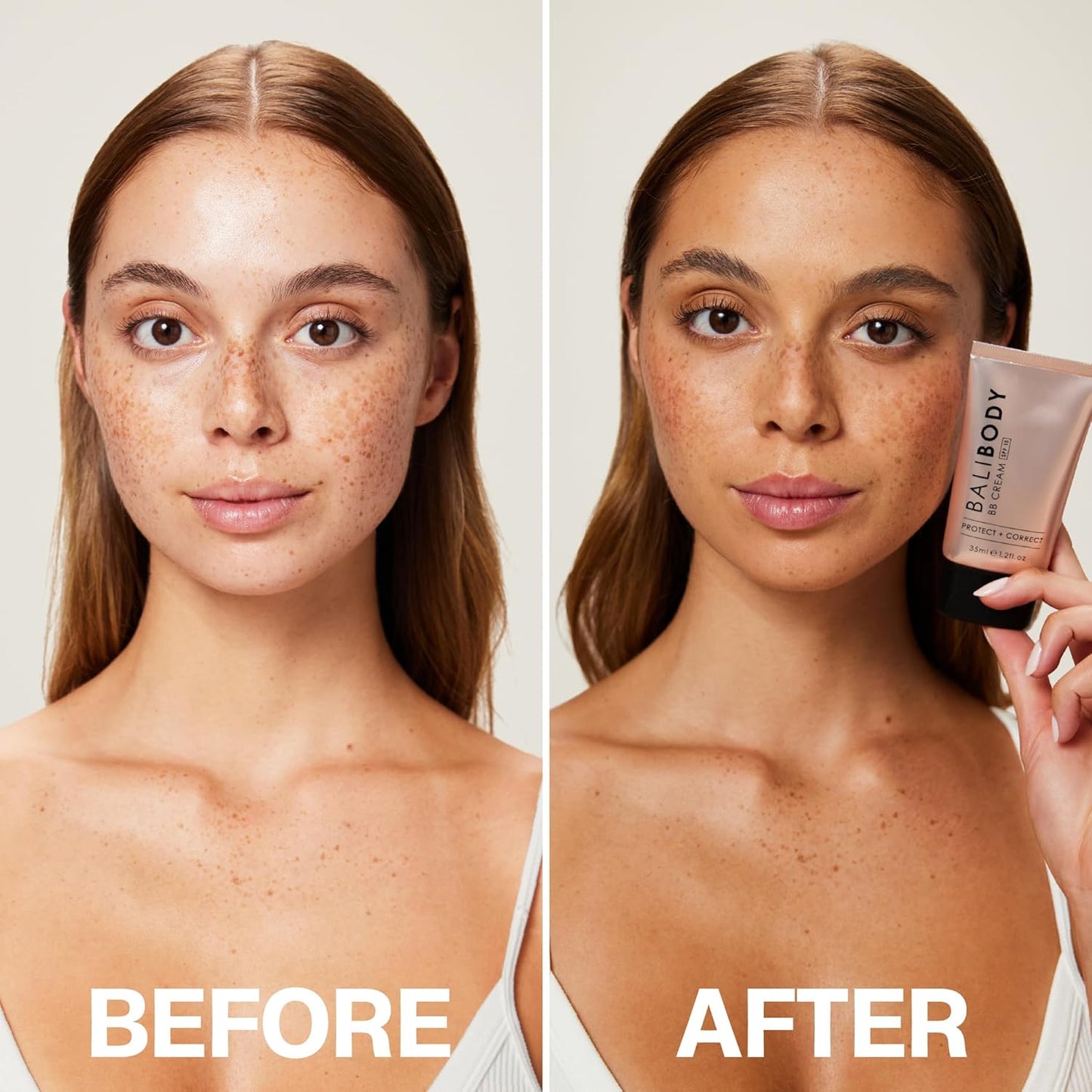 Bali Body BB Cream SPF15 - Tan Shade | Tinted Sheer Face Cream with Hyaluronic Acid & Marine Collagen | Paraben Free, For All Skin Types | Vegan, Cruelty Free Australian Made (35 ml/1.2 fl oz)