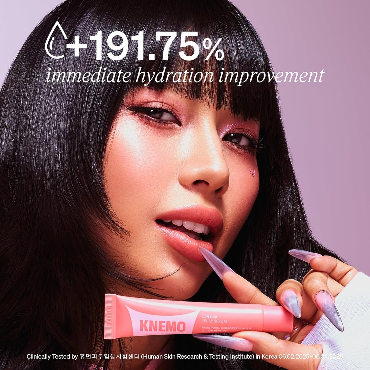 LipLock Jelly Serum for Dry Lips, Long-Lasting, Hydrating, Plumping, Glossy Mask with Rose PDRN, Carrot Collagen, Pillow Peptide, Moisturizing Tinted Lip Balm. (Peach Muse)