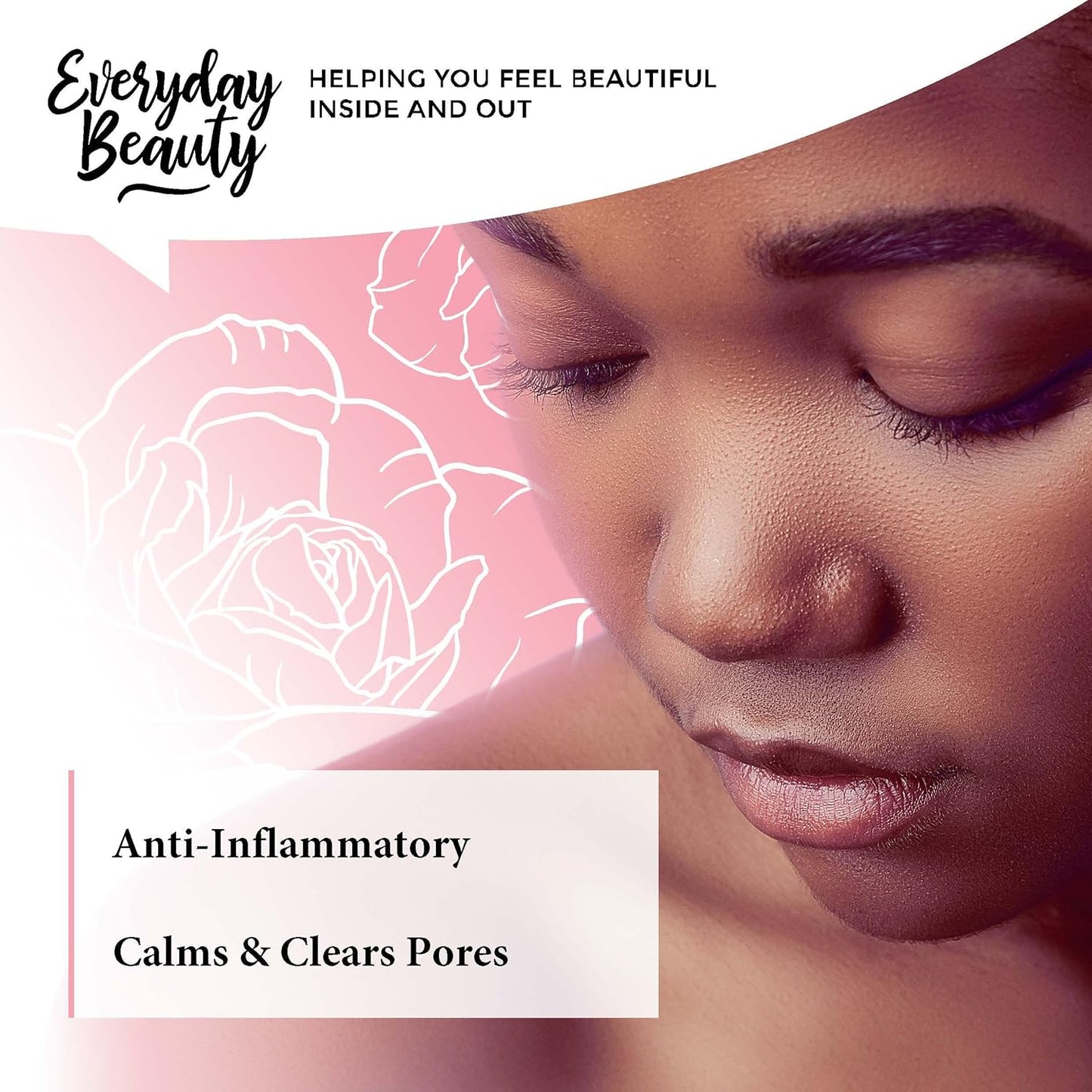 Rose Water Facial Toner Bulk - 64oz Alcohol-Free Vegan All Natural Refreshing Spray Mist for Face and Hair - Uplifts, Calming & Soothing for All Skin Types