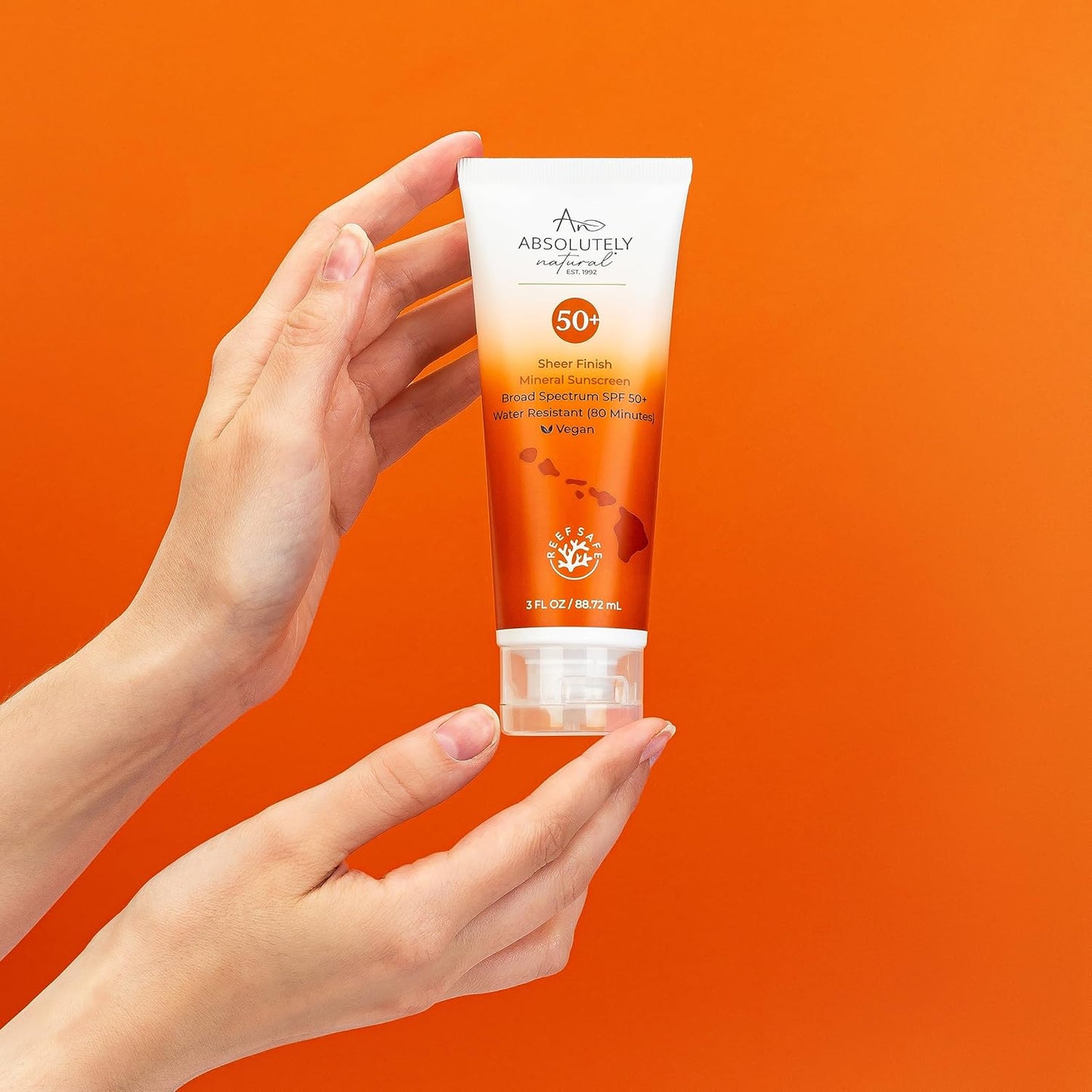 SPF 50+ Mineral Sunscreen Lotion - Anti-Aging Sunblock for Body & Face, Made with Rose Hips, Aloe, Zinc Oxide and Other Cruelty Free and Reef Safe Ingredients - Made in USA