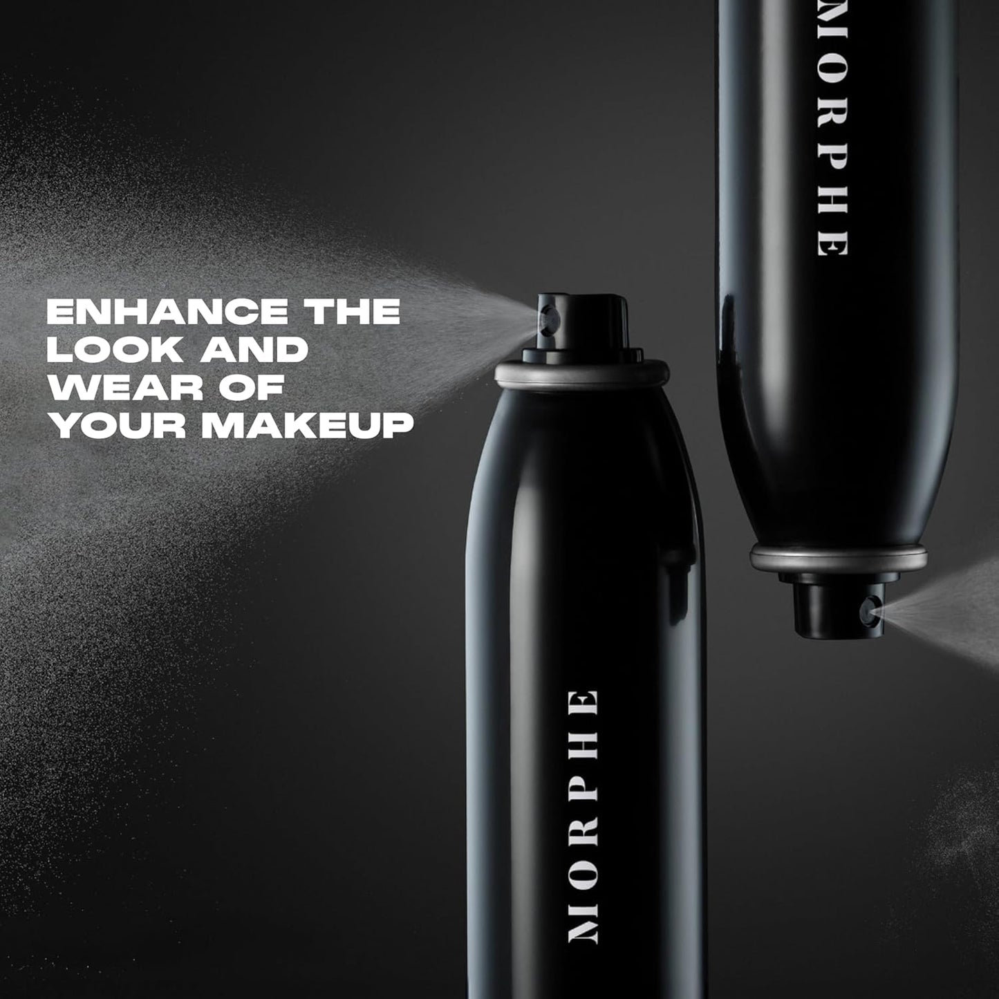 Morphe Mini Continuous Setting Mist - Micro-Fine, Travel Size Makeup Setting Spray with a Natural Finish - Helps Makeup Resist Caking or Fading & Increases Wear of Foundation (1.3 oz)