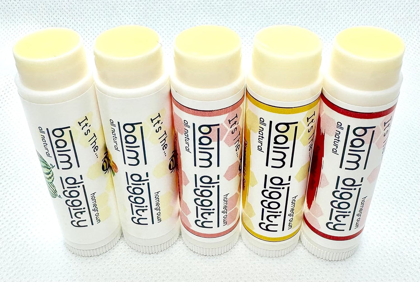 It's The Balm Diggity 2-pack Raspberry Beeswax, All-Natural, Moisturizing, and Nourishing Lip Balm Made With Just 5 Ingredients