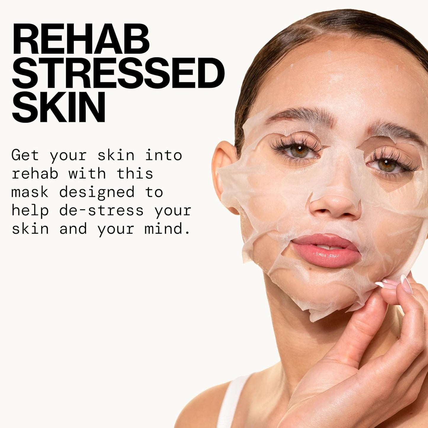 Pacifica Sheet Mask - Skin Rehab Coconut & Caffeine Facial Mask - Sheet Mask for Redness & Puffiness, Infused w/Green Tea, Turmeric & Hyaluronic Acid, Vegan & Cruelty-Free Skincare