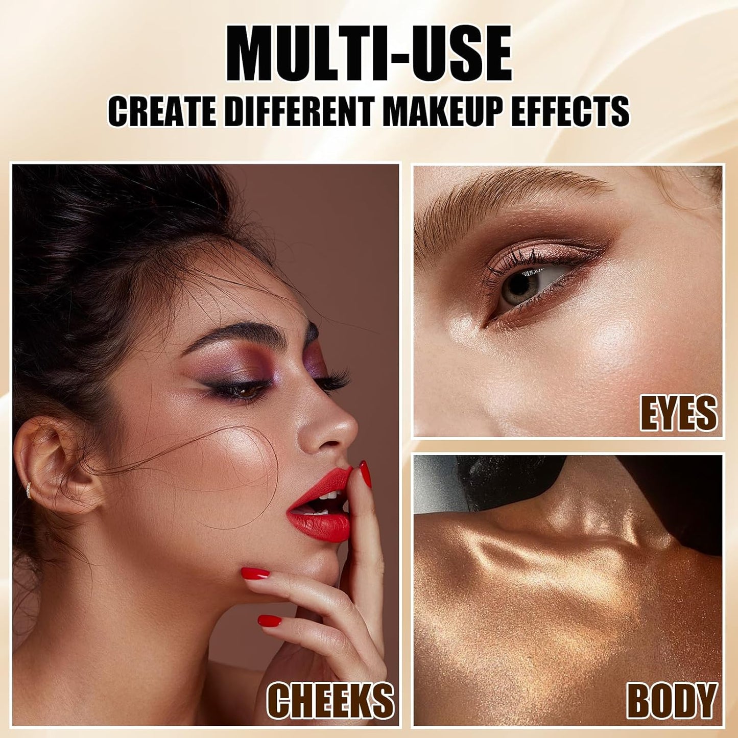 Gray Brown Contour Palette,Stereo Nose Side Shadow Matte Highlighting Shadow Finish Palette, Natural，Low Saturation Makeup Contour Face Palette