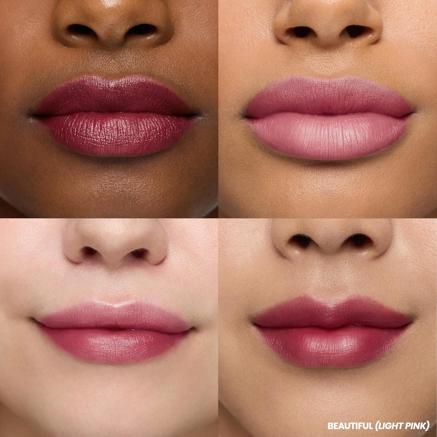 Wonderskin Wonder Blading All Day Lip Stain Peel Off Masque and Kit - Long Lasting, Waterproof Pink Lip Tint, Transfer Proof Natural Makeup Stain Kit (Beautiful)