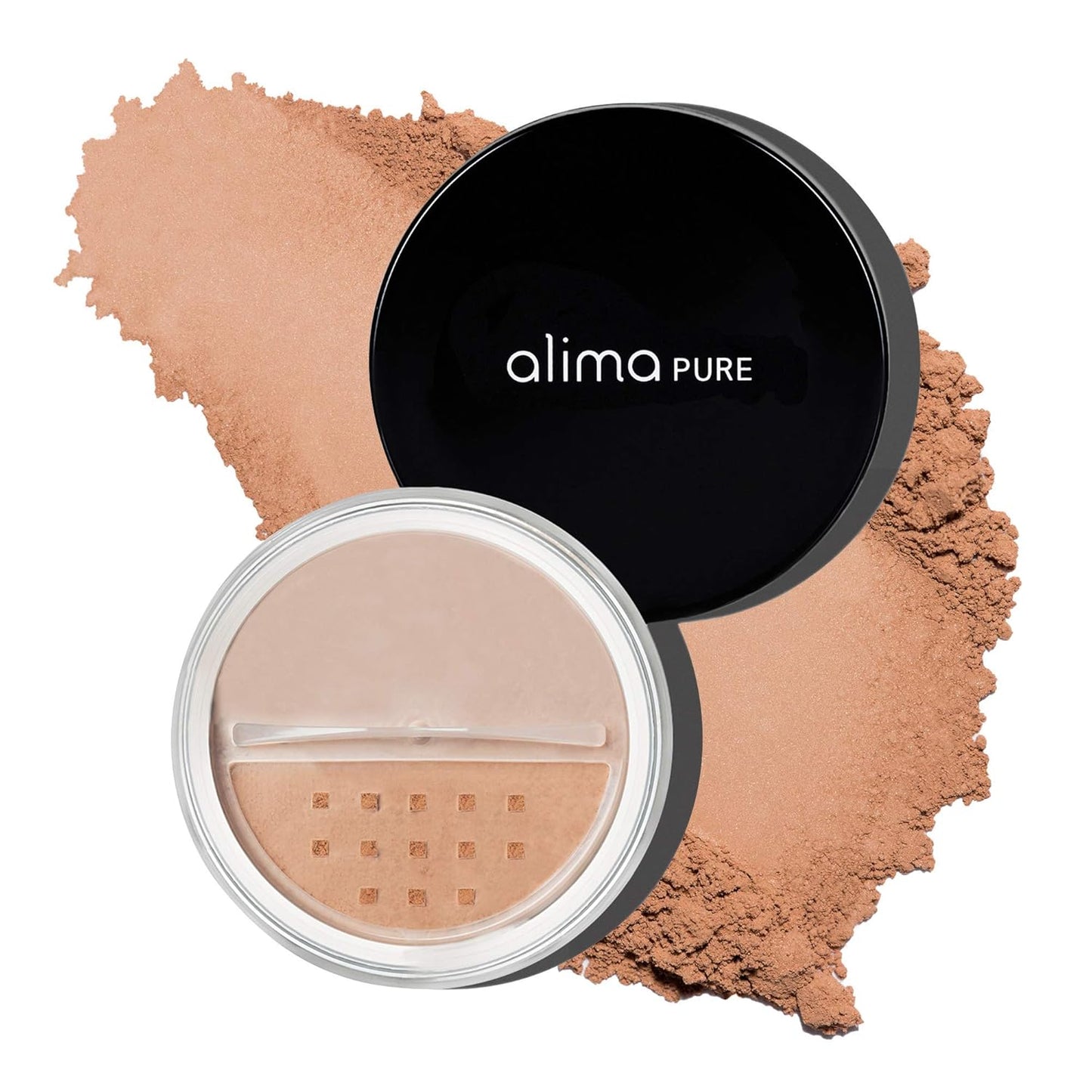 Alima Pure Matte Foundation - Loose Mineral Powder Makeup, Oil Free Talc Free, Natural Full Coverage Foundation .15 oz/4.5g