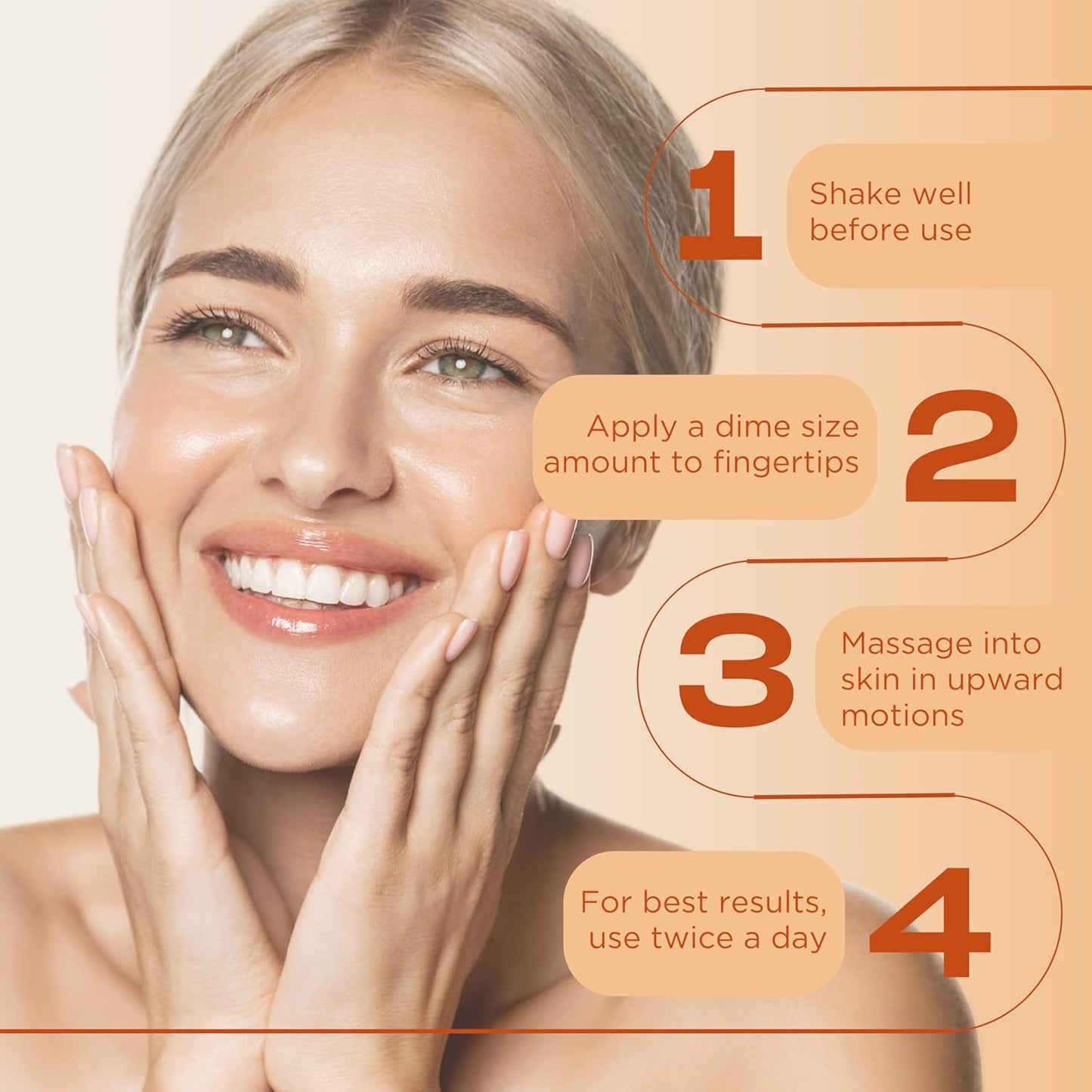 InstaNatural Vitamin C Face Serum with Hyaluronic Acid & Ferulic Acid | Brightening & Hydrating Formula for Radiant, Smooth-Looking Skin – 1 FL Oz - 3 Pack