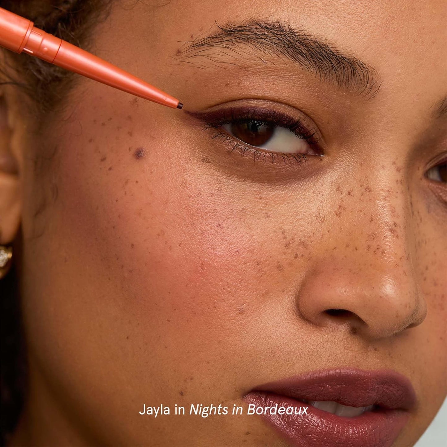 SOSHE Beauty - Waterproof Precision Eyeliner Refill | 1.5mm Smudge-Proof Gel Liner | Cruelty-Free, Certified Plastic Negative (Nights in Bordeaux - Deep Plum, REFILL)