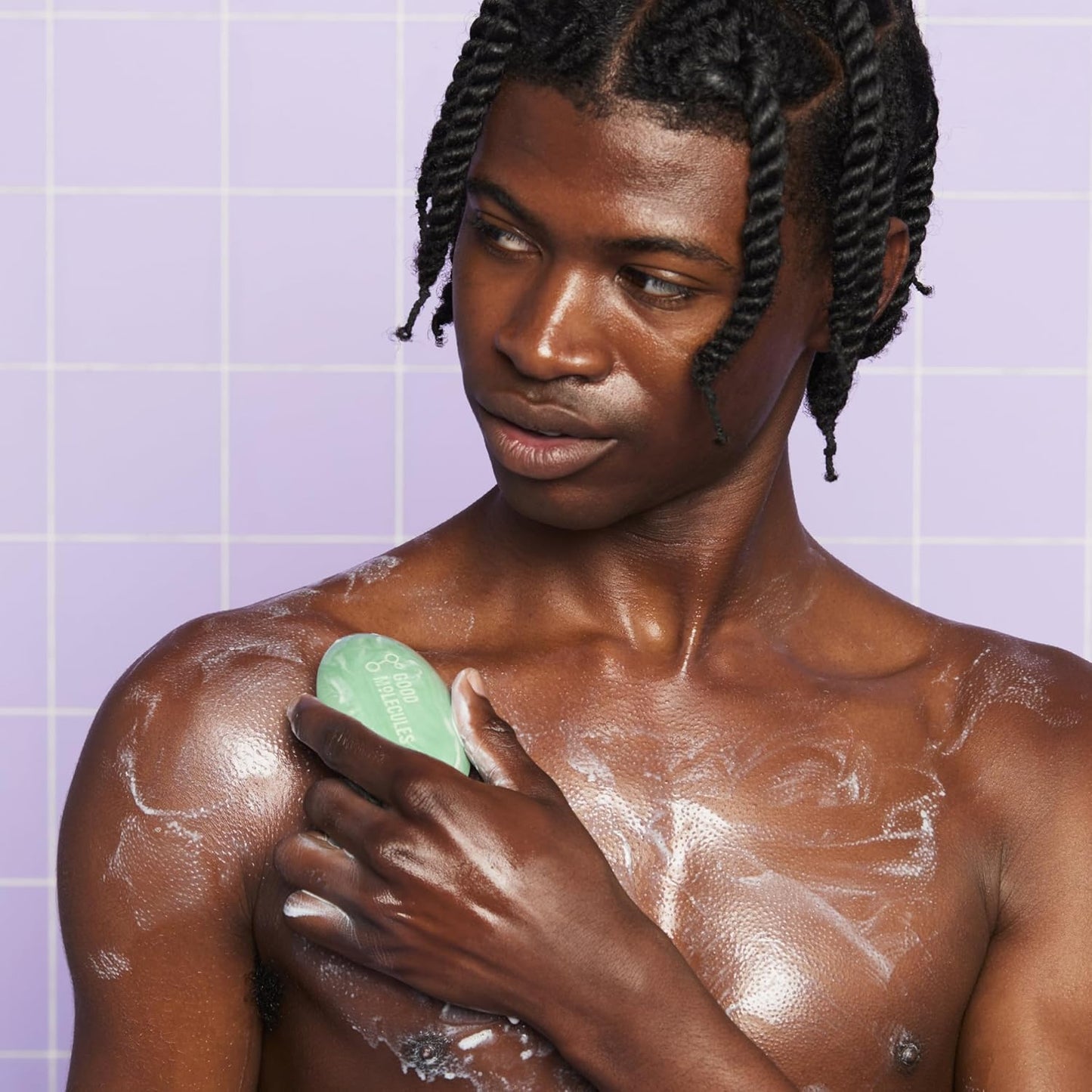 Good Molecules Brightening & Dark Spots Bar - Soap Free Face and Body Bar - Tranexamic, Kojic Acids and Niacinamide to Target Dark Spots - Skin Care