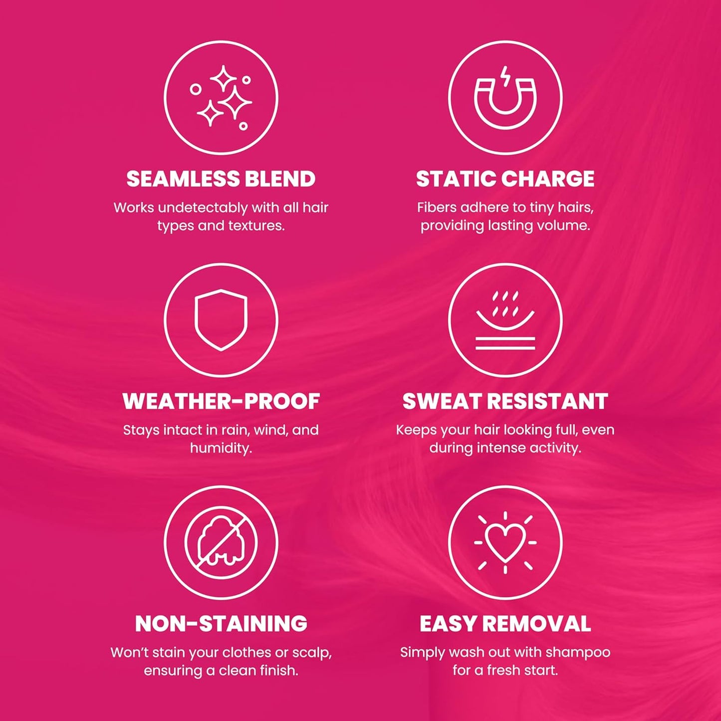 VELO Hair Building Fibers for Thinning Hair –LIGHT BROWN Hair Fibers for Men & Women – Covers Bald Spots, Hairline Powder, Hair Thickening Fibers – Hair Filler Powder for Fuller-Looking Hair – 30g