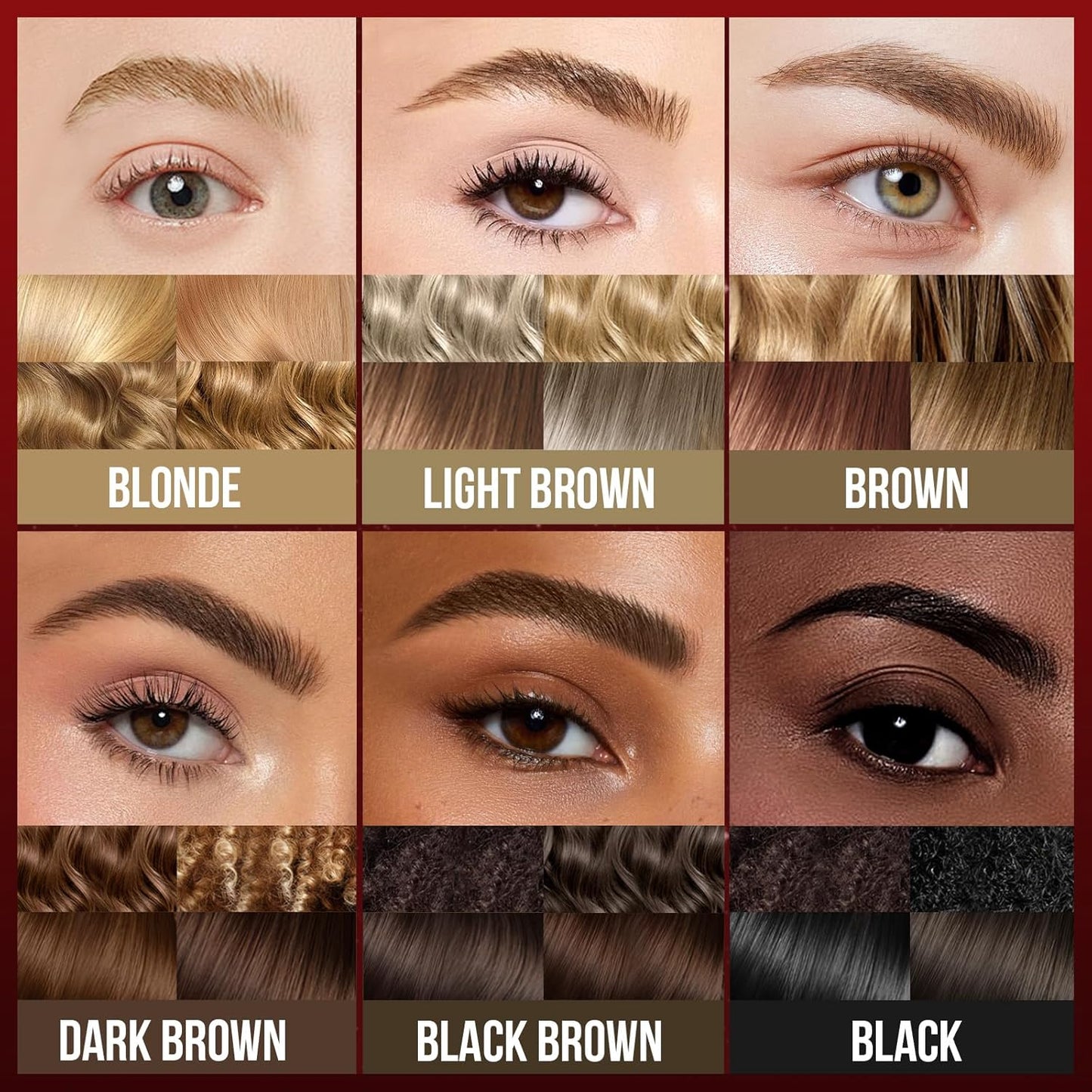 Vevivia Eyebrow Pencils for Women - Eyebrow Pen with Dual-Brush-Tip & Curved Tip for Natural Fuller-Looking Brows, Precise Hair-Like Strokes for All Brow Types, Last All-Day Brow Makeup, Black