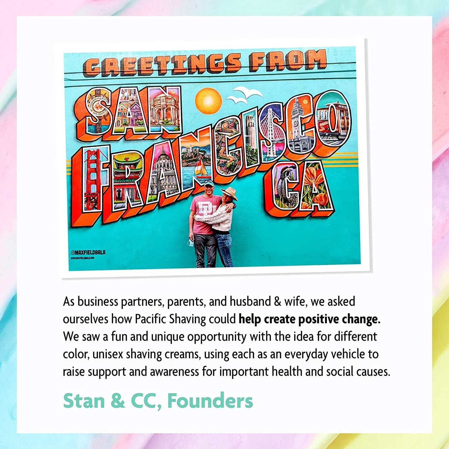 Pacific Shaving Company Green Shaving Cream - Foaming Colorful Shaving Cream - Hydrating, Redness Reducing + Irritation Free Shave Cream (7 Oz)