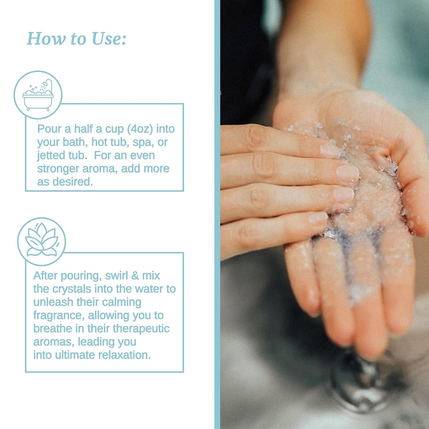 Relax Spa & Bath, Epsom & Dead Sea Salts, Aromatherapy Bath Salts for Hot Tub, Bath, or Spa, Infused with Magnesium, Respiratory Therapy