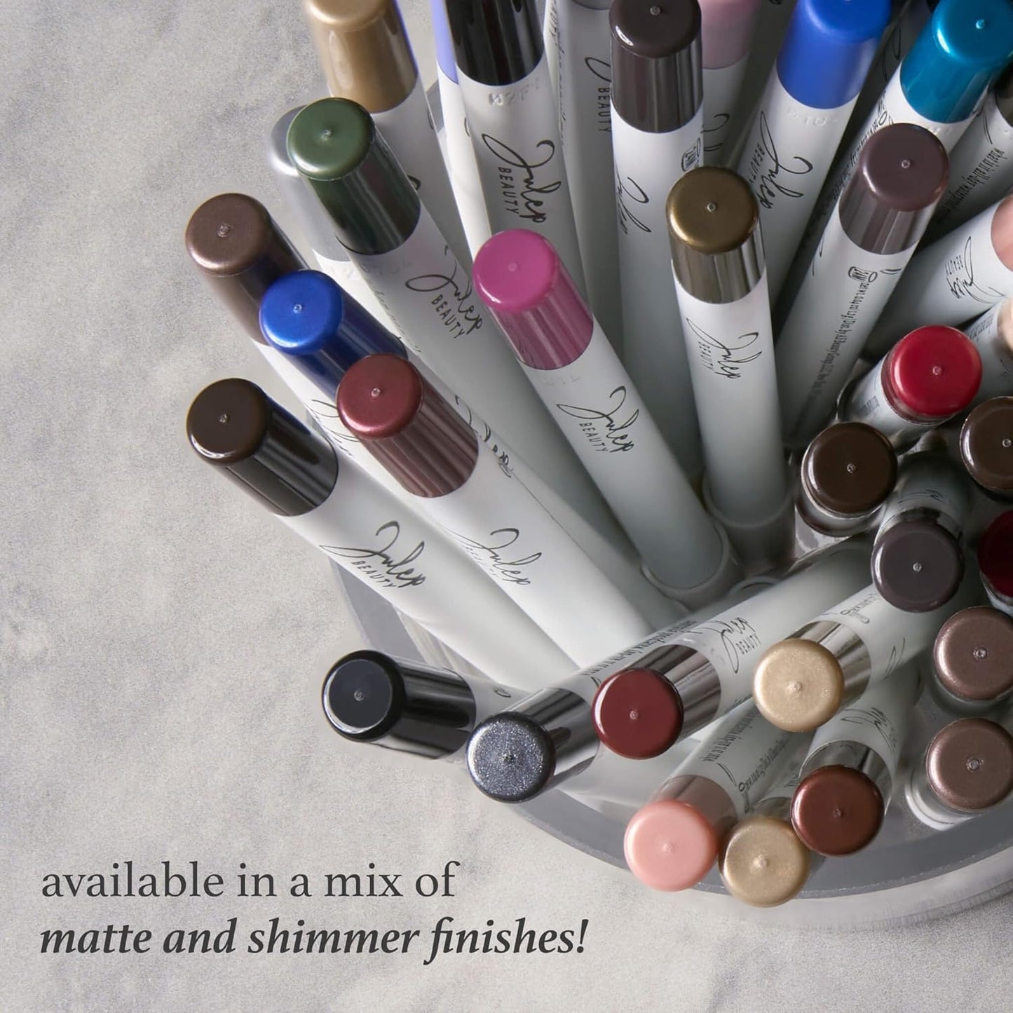 Julep When Pencil Met Gel Sharpenable Multi-Use Longwear Eyeliner Pencil -Nude Matte- Transfer-Proof - High Performance Liner