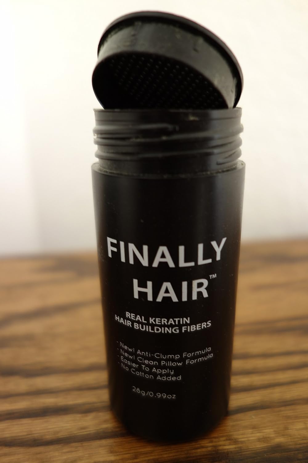 Hair Building Fibers 100 Grams Refill Your Existing Bottle. Highest Grade Fiber By Finally Hair (Medium Salt & Pepper - dark chocolate brown with white/grey highlights)