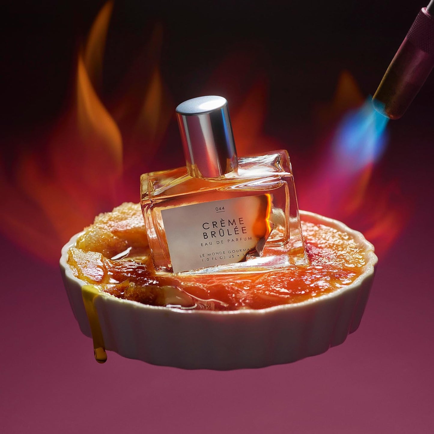 Le Monde Gourmand Crème Brûlée Eau de Parfum - 1 fl oz (30ml) - Toasted Sugar, Black Almond, Plum Perfume Notes