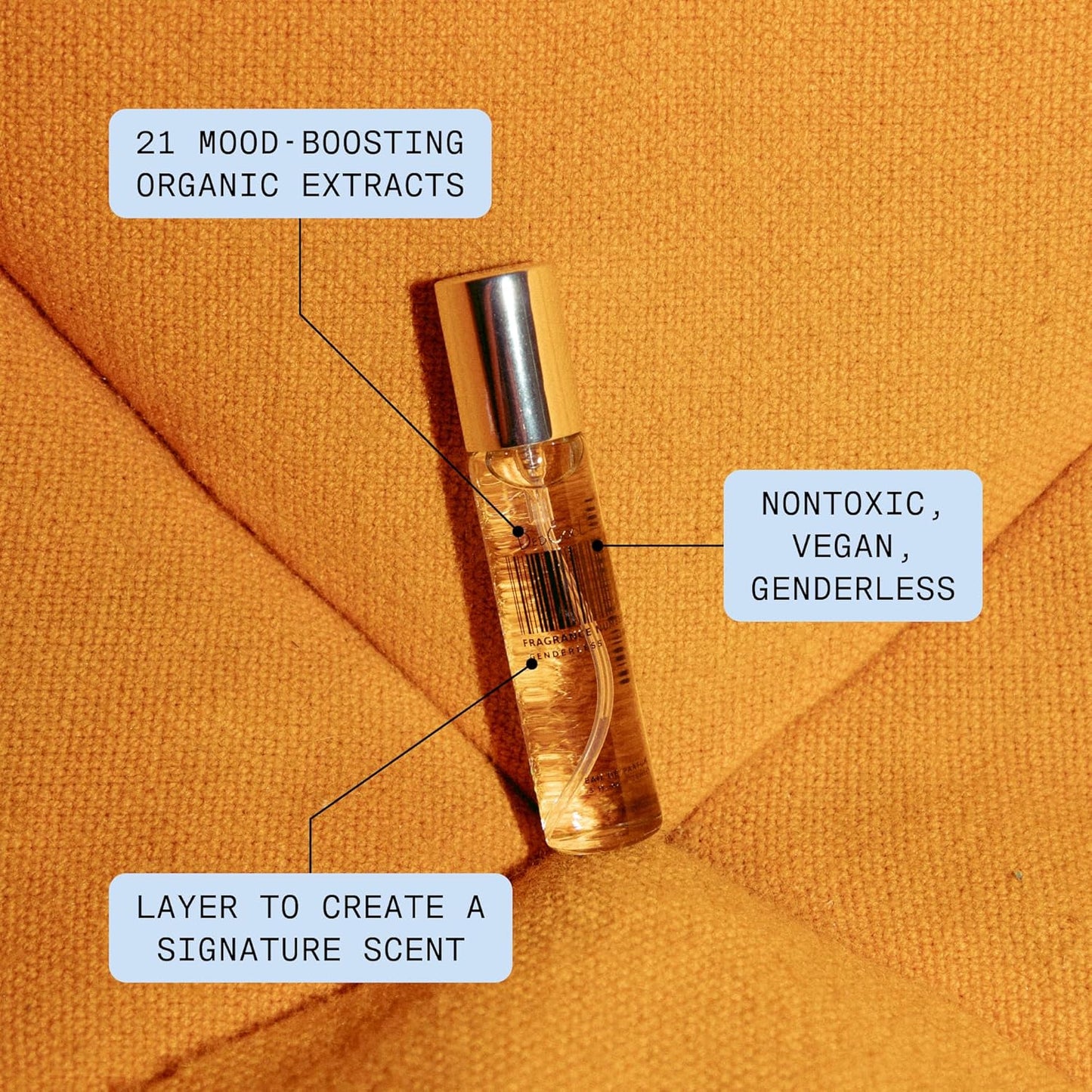 DedCool Eau de Parfum (Smiley Face Garden - 0.5 fl oz) With Notes of Rose, Guaiac Wood, Musk, Perfume for Men & Women, Luxury Fragrance, Long Lasting, Non-Toxic, Genderless, Vegan, Fragrance For All