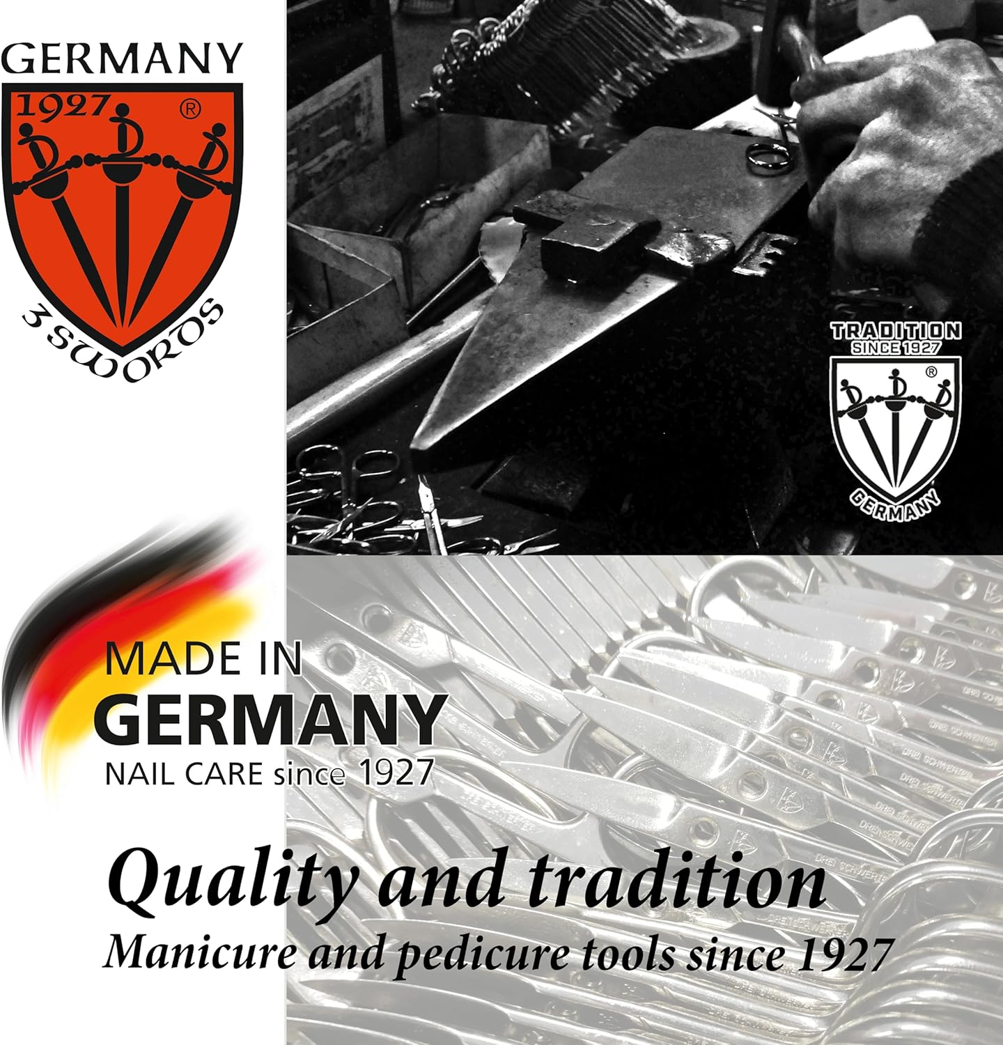 3 Swords Germany – manicure pedicure set kit (694)